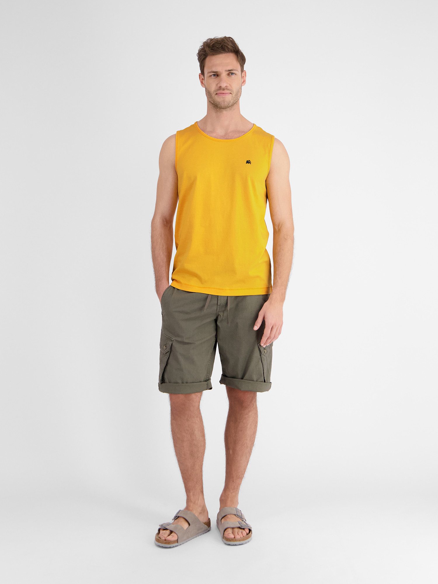 LERROS Muskelshirt "LERROS Unifarbenes Tanktop für Herren" günstig online kaufen