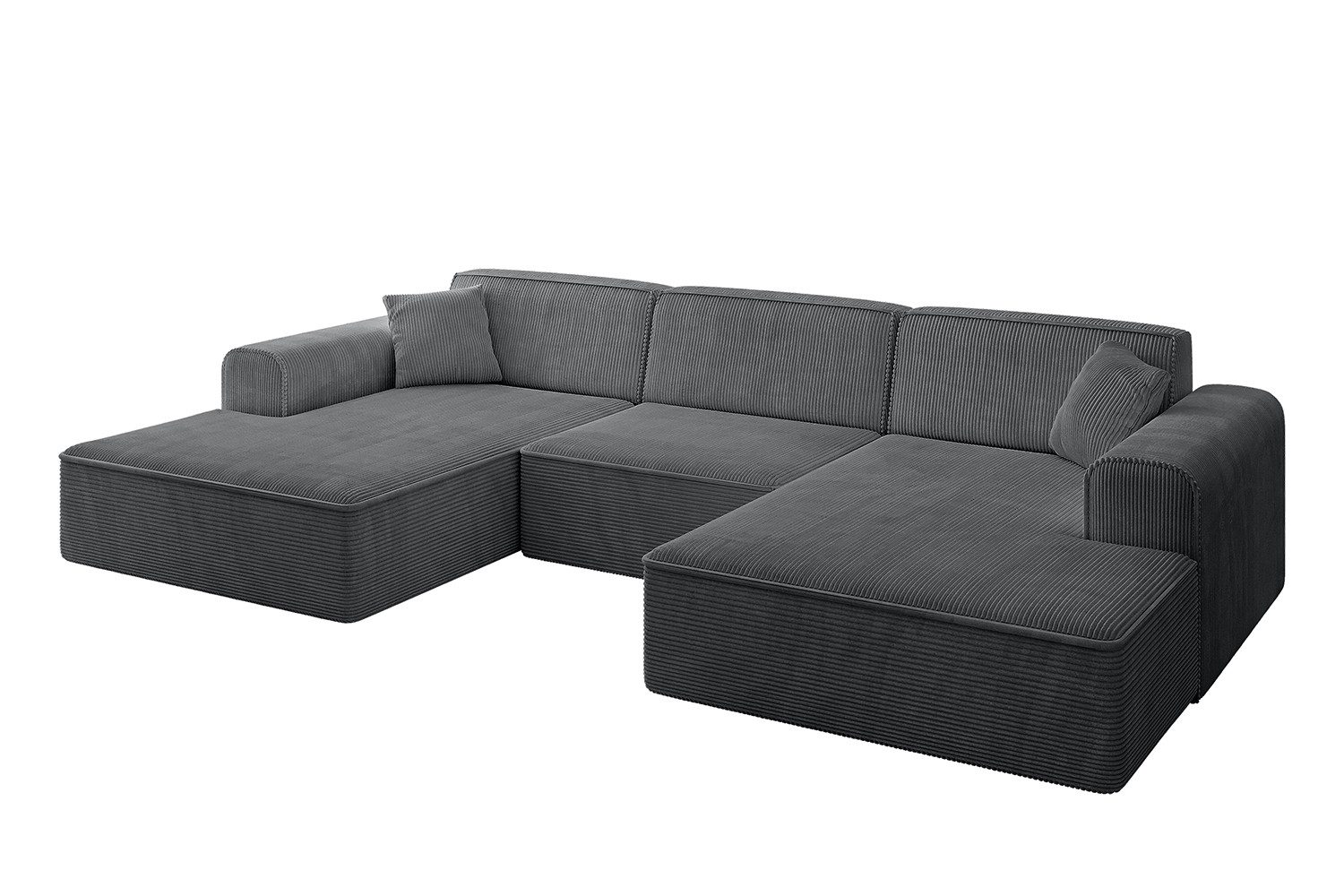 ALTDECOR Wohnlandschaft IREA-U1-v3, Sofa Praktische Bequeme Funktionsecke C günstig online kaufen