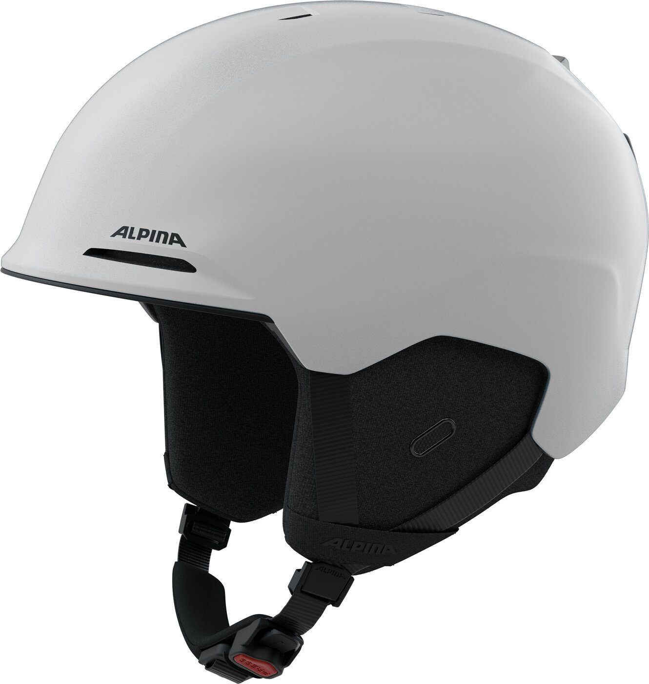 Alpina Sports Skihelm ALPINA Herren Helm BRIX WHITE MATT