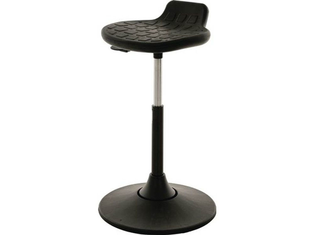 Hocker LOTZ I11134-08 Drehhocker Kunststoff-Tellerfuß Polyurethan-Integrals