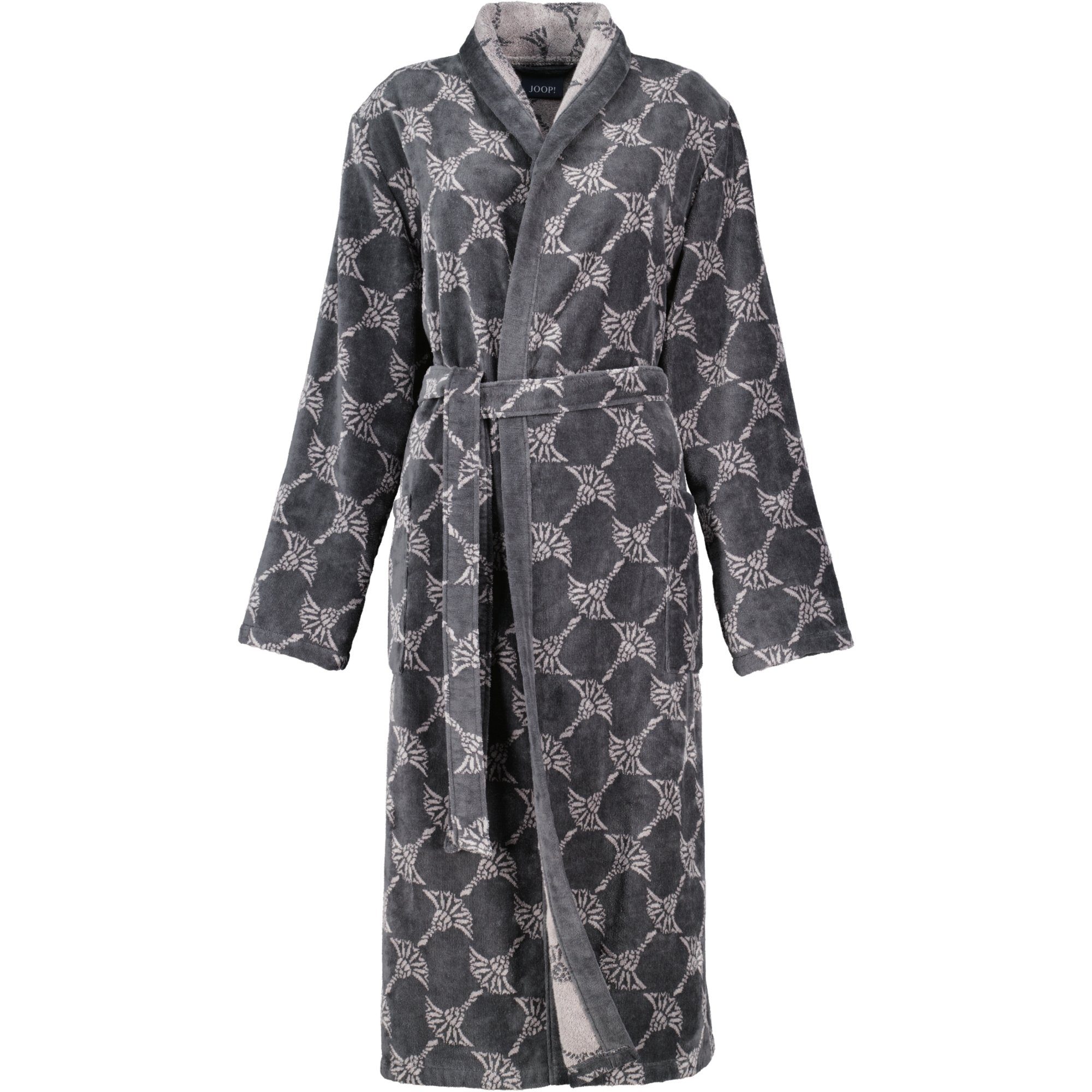 JOOP! Damenbademantel Cornflower 1645 Schalkragen Velours, Schalkragen, 100 günstig online kaufen