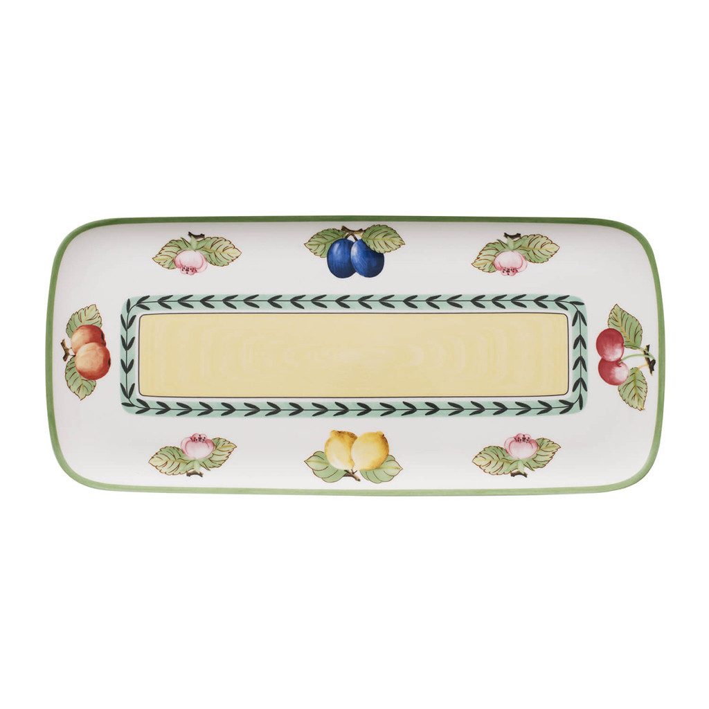 Villeroy & Boch Servierplatte French Garden Kuchenplatte, Porzellan, (1-tlg)
