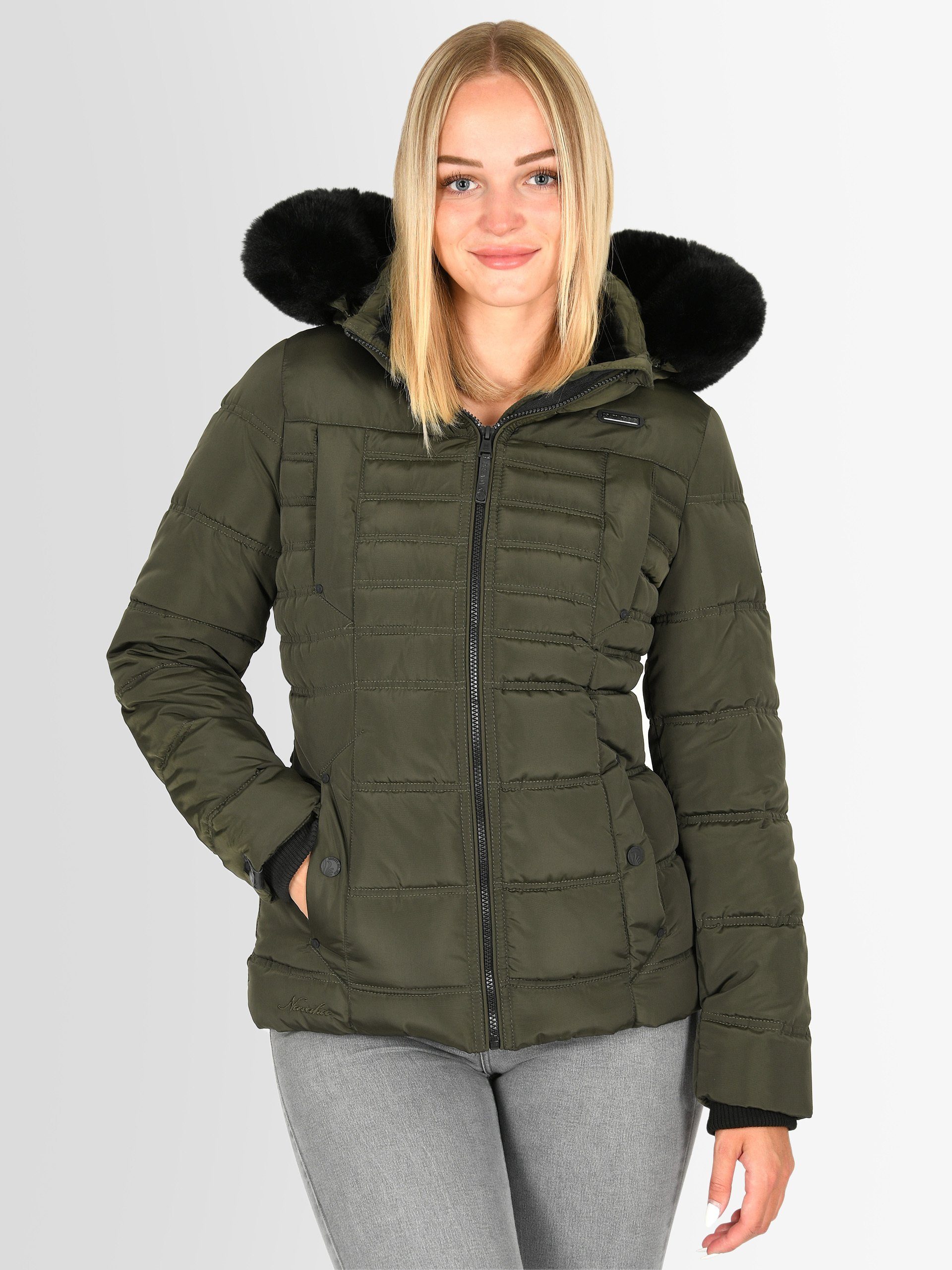 Navahoo Winterjacke Lissandra mit hochwertigem Steppdesign