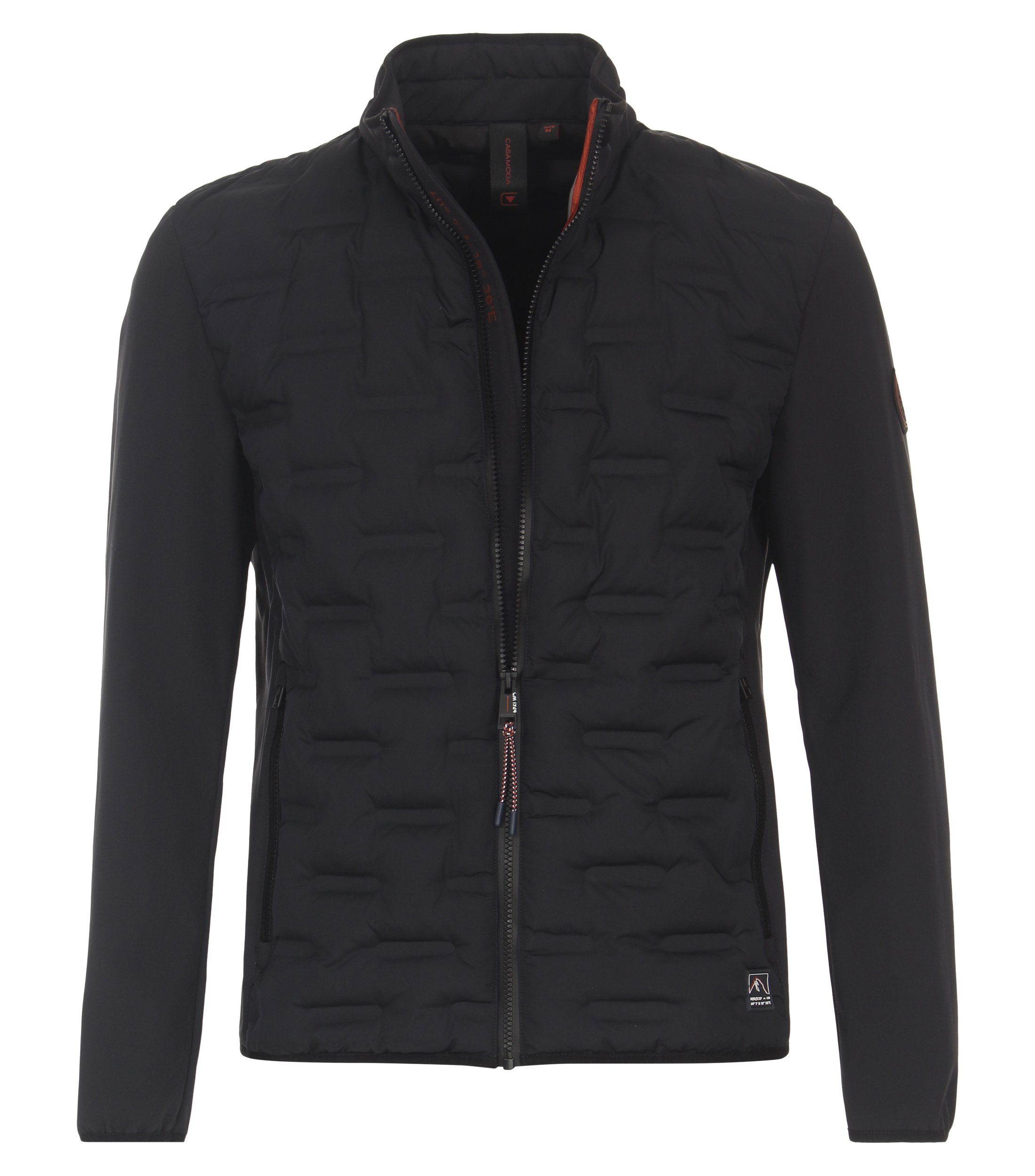 CASAMODA Langjacke CASAMODA Materialmixjacke uni