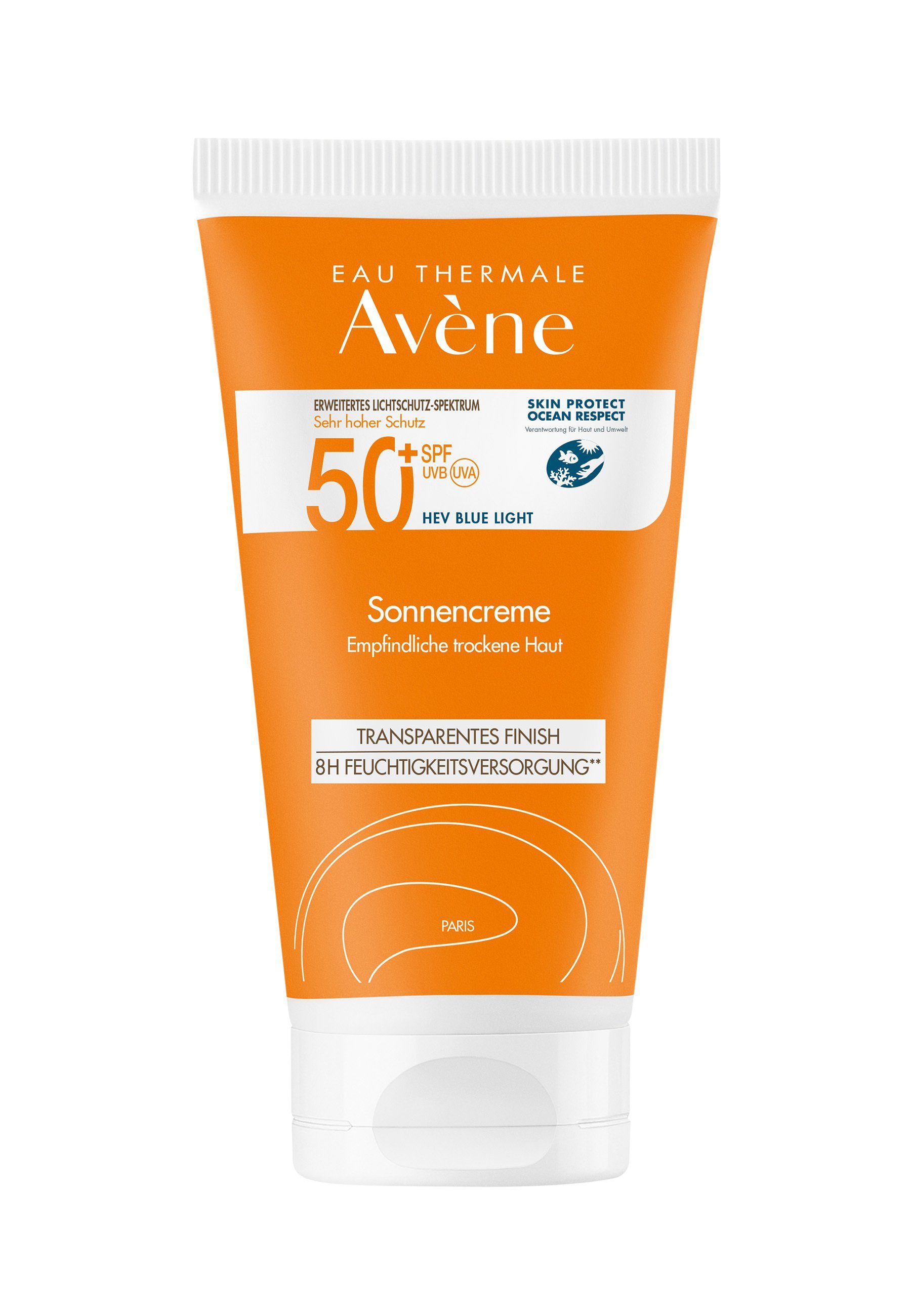 Gesichtspflege Sonnencreme SPF 50+ mit Duftstoffen