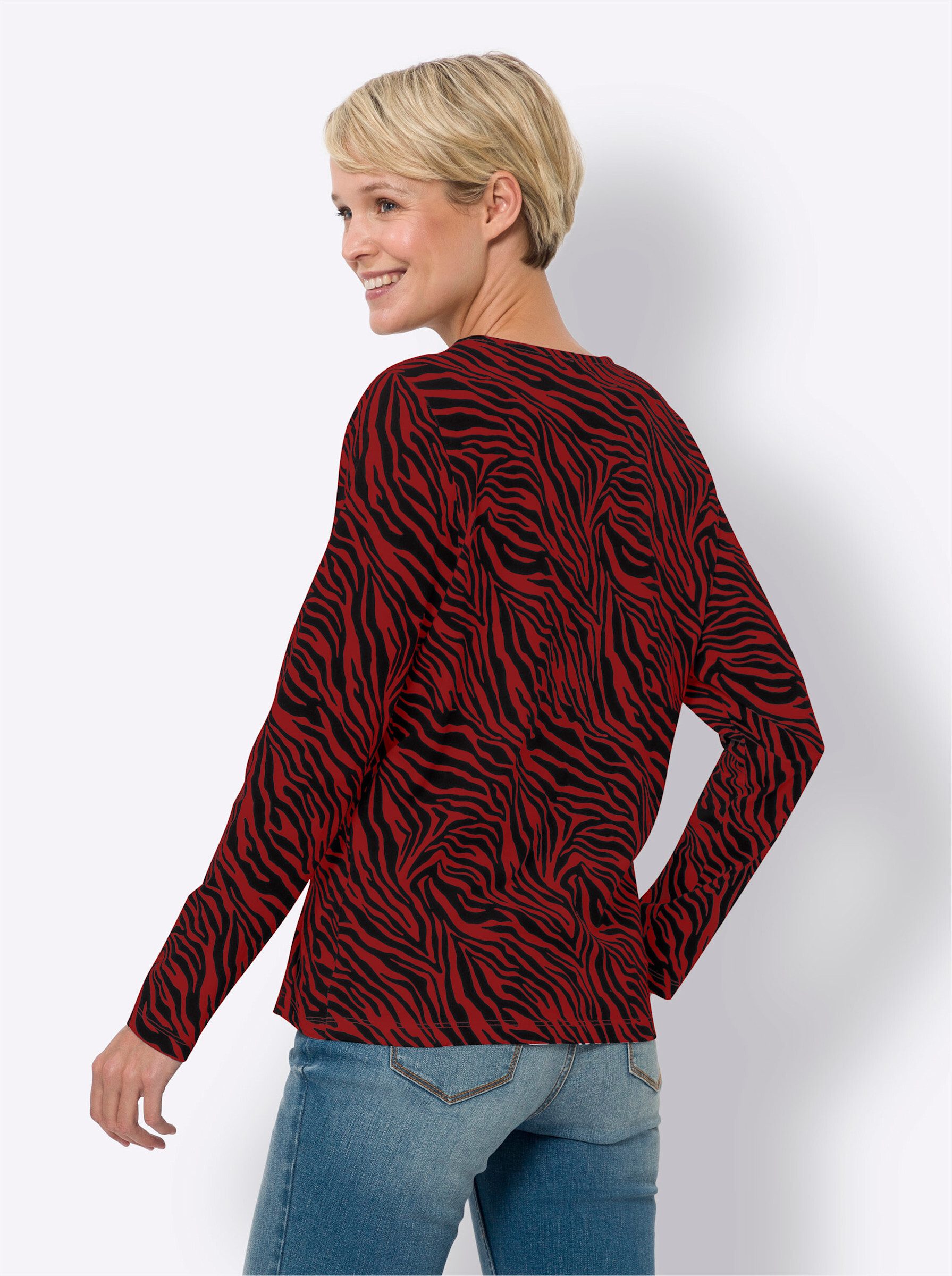 Sieh an! T-Shirt Langarm-Shirt Langarm – Bild 2 von 4