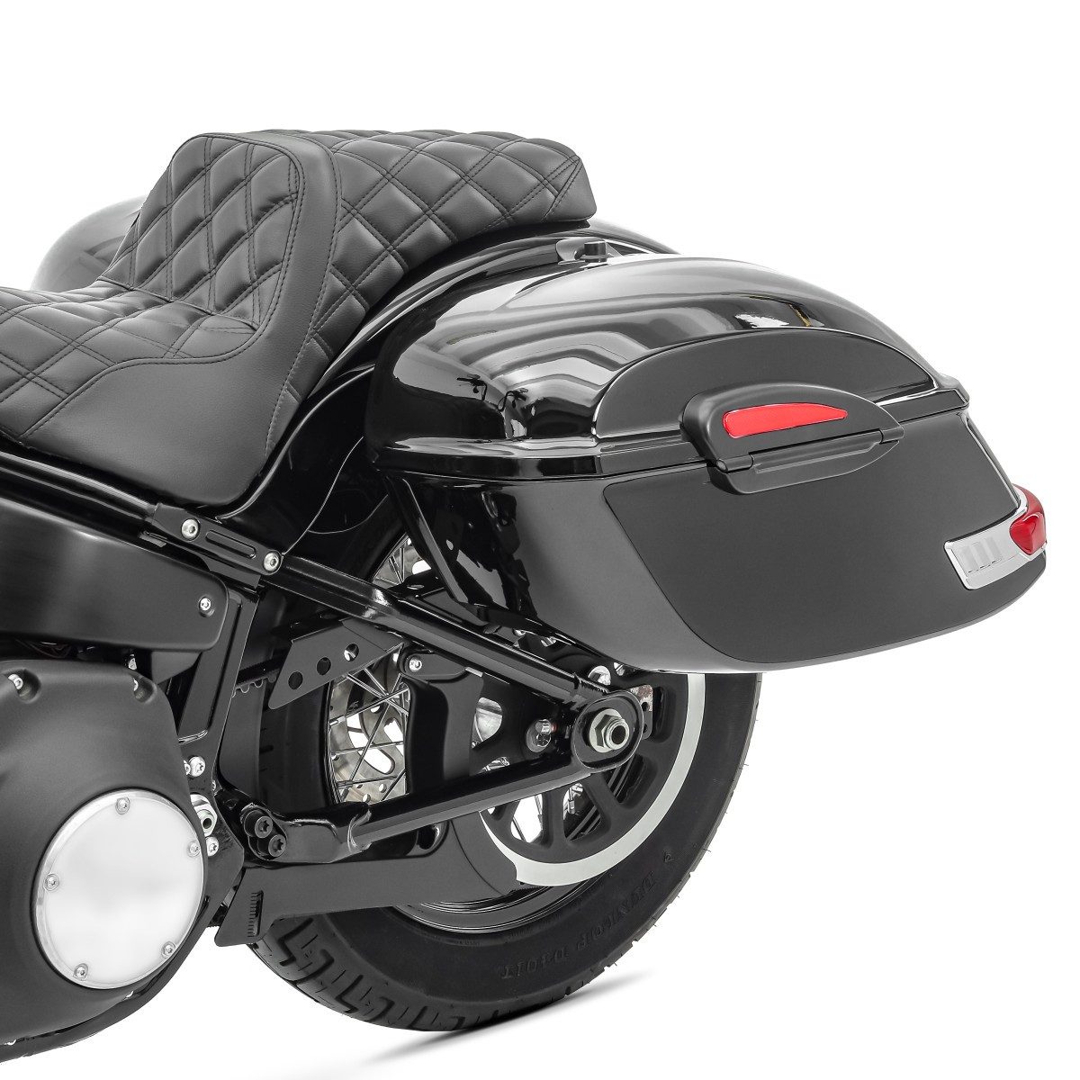 Craftride Koffer Chopper Seitenkoffer Delaware (Paar) je 33 Liter schwarz