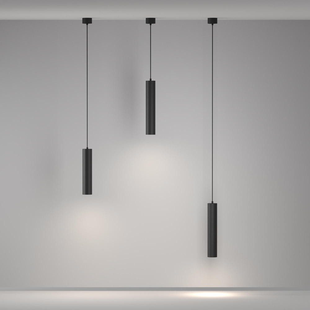 Maytoni Pendelleuchte Pendelleuchte Artisan in Schwarz GU10