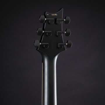 PRS E-Gitarre, Dustie CE24 Gray Black Satin - Custom E-Gitarre, Dustie Waring CE24 Floyd Gray Black Satin - Custom E-Gitarre