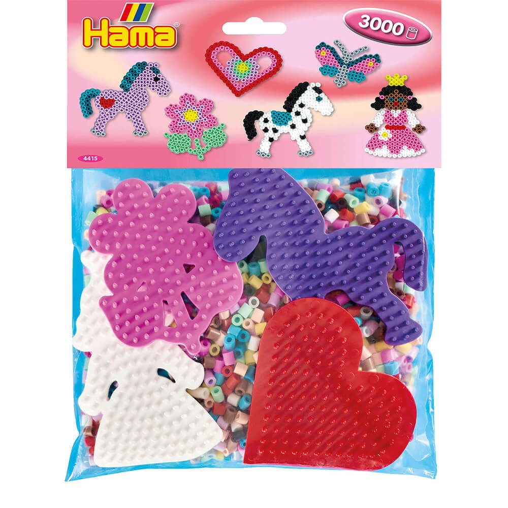 Hama Bügelperlen Hama Packung für Spielgruppen rosa Midi-Bügelperlen