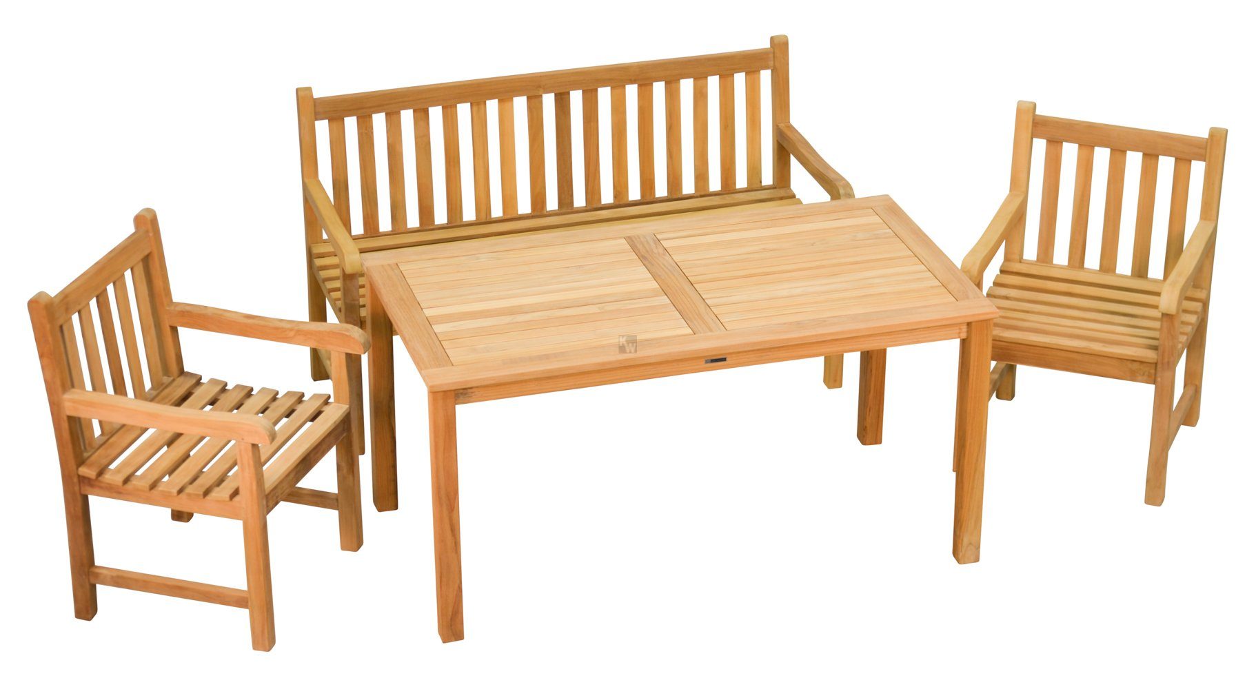 Kai Wiechmann GartenEssgruppe »Teak Sitzgruppe London und Andorra mit