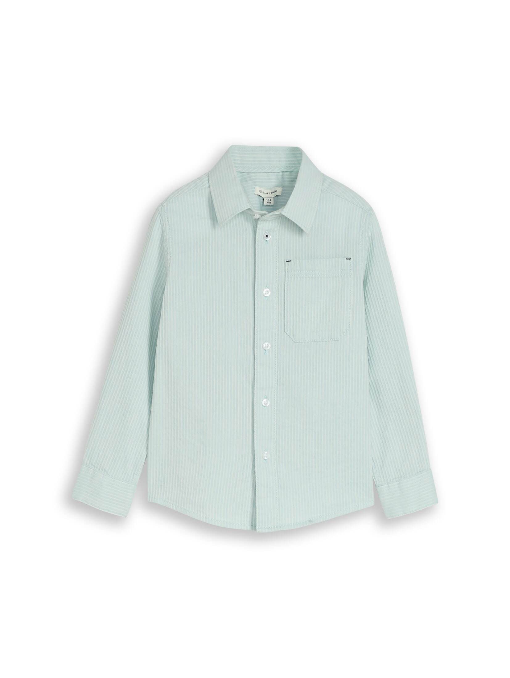 TOM TAILOR Langarmhemd Blusen & Shirts Dobby Hemd mit Streifen