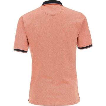 CASAMODA Poloshirt Große Größen Herren Stretch-Poloshirt orange melange modisch CasaModa