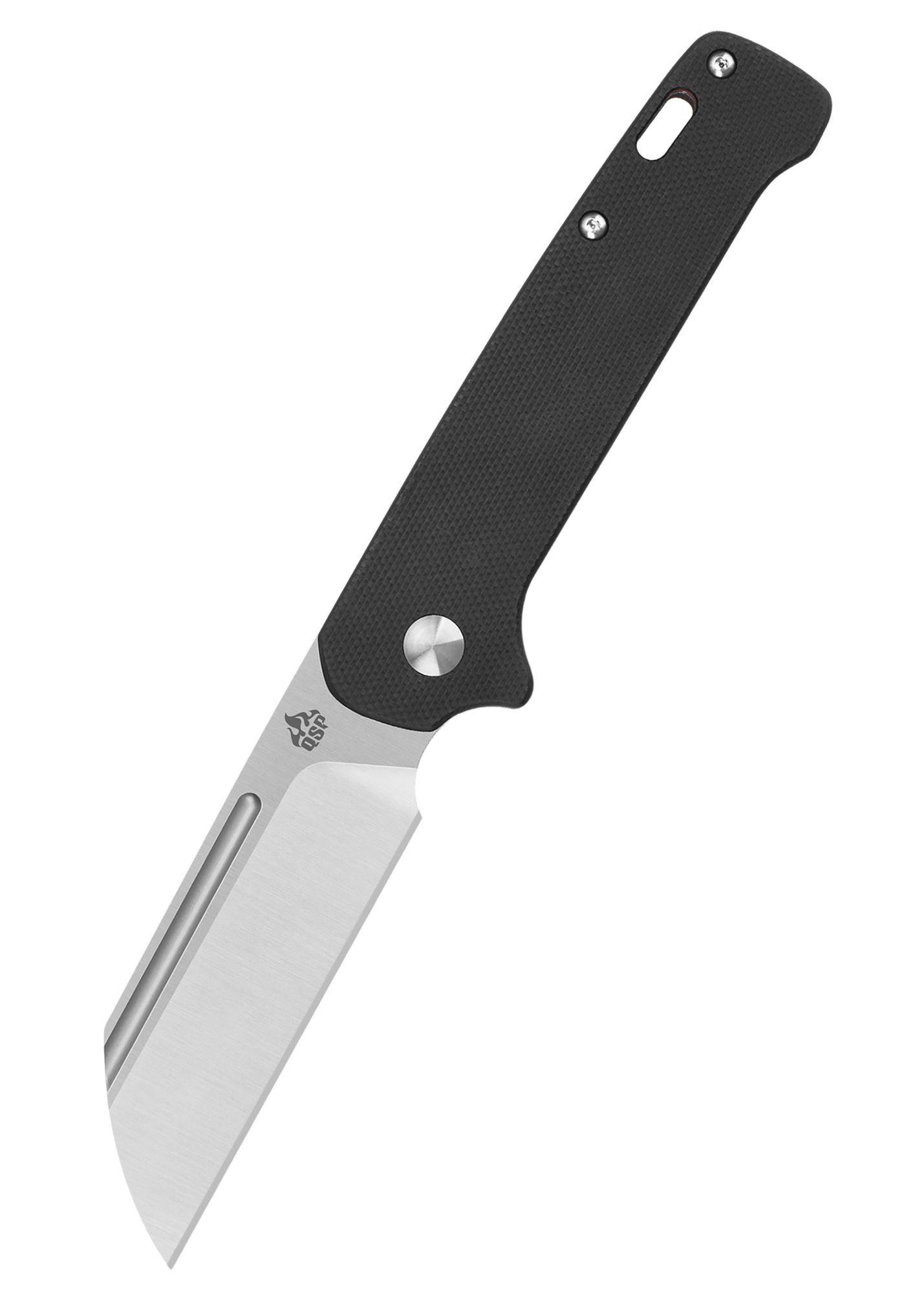 QSP Taschenmesser QSP Knife Taschenmesser QSP Penguin Slip Joint, schwarzer G10 Griff