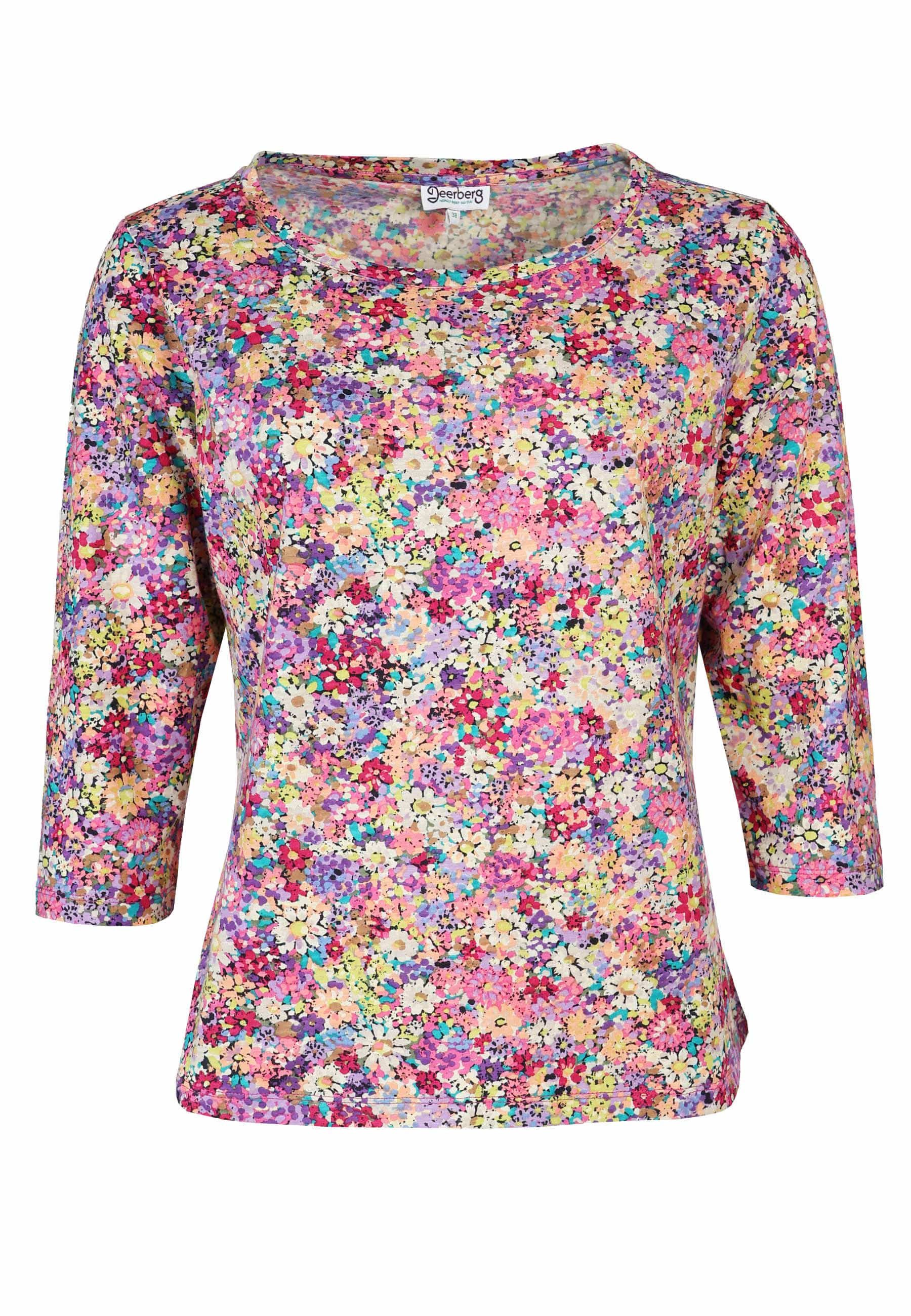 Deerberg Langarmshirt Hemke Blume