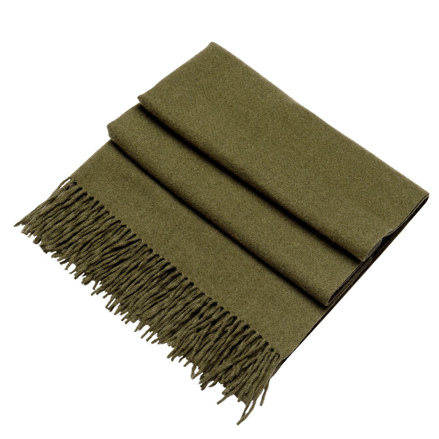 Schal Schal Winterschal, (1-St), Damenschal, kuschlig weich, mit Fransen, F günstig online kaufen