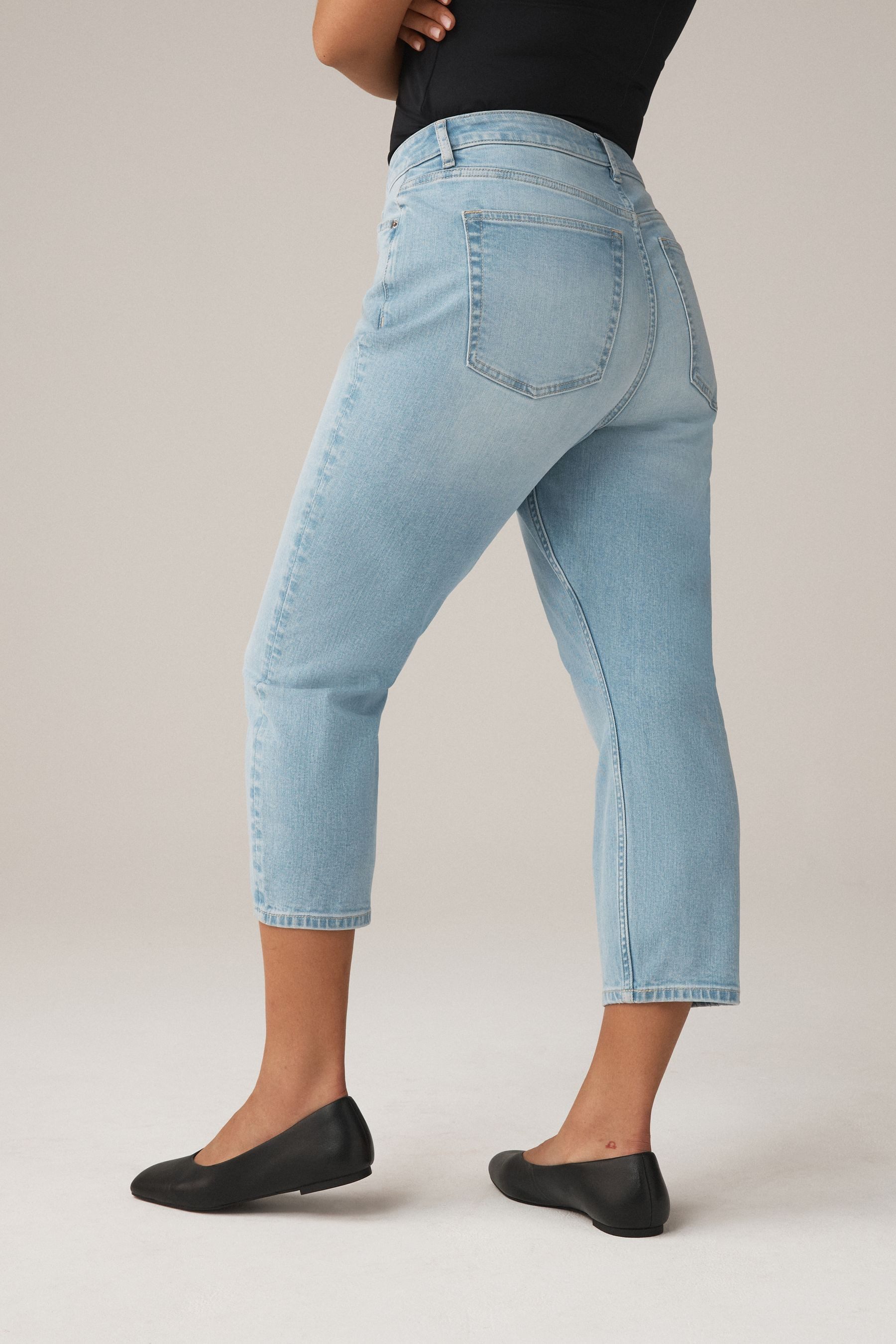 Next Slim-fit-Jeans Verkürzte Hourglass Slim Fit Jeans (1-tlg)