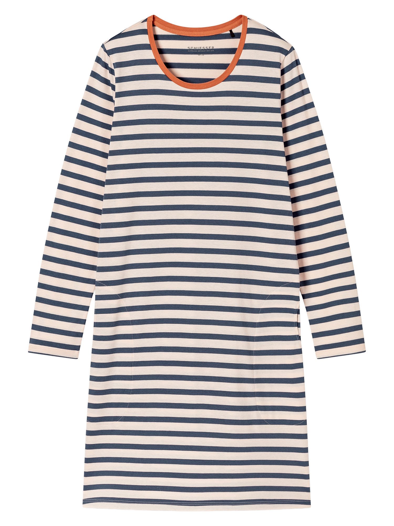 Schiesser Nachthemd Casual Essentials Nacht-hemd schlafmode sleepwear günstig online kaufen