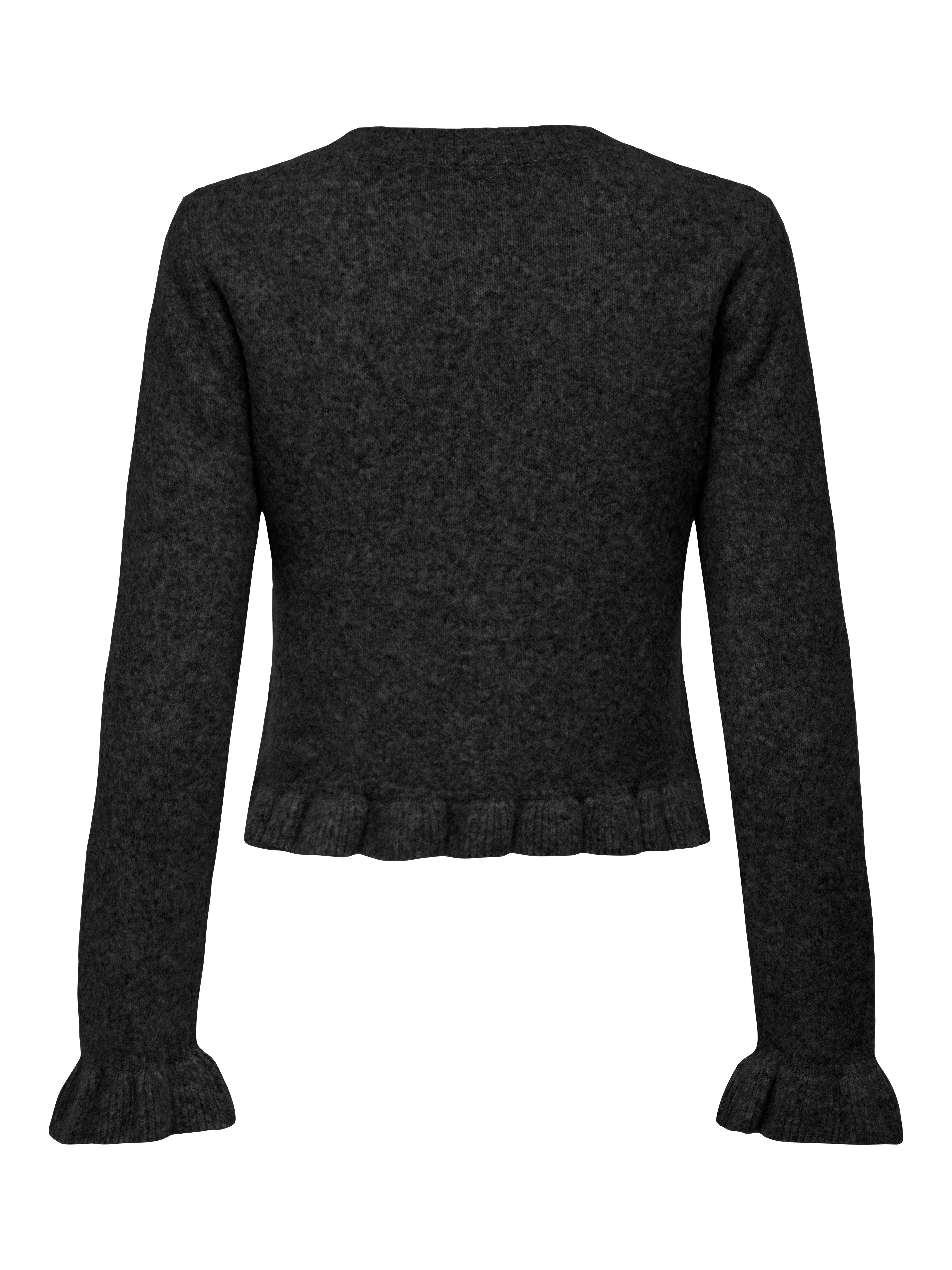 ONLY Strickjacke ONLRIMA LIFE LS FRILL günstig online kaufen