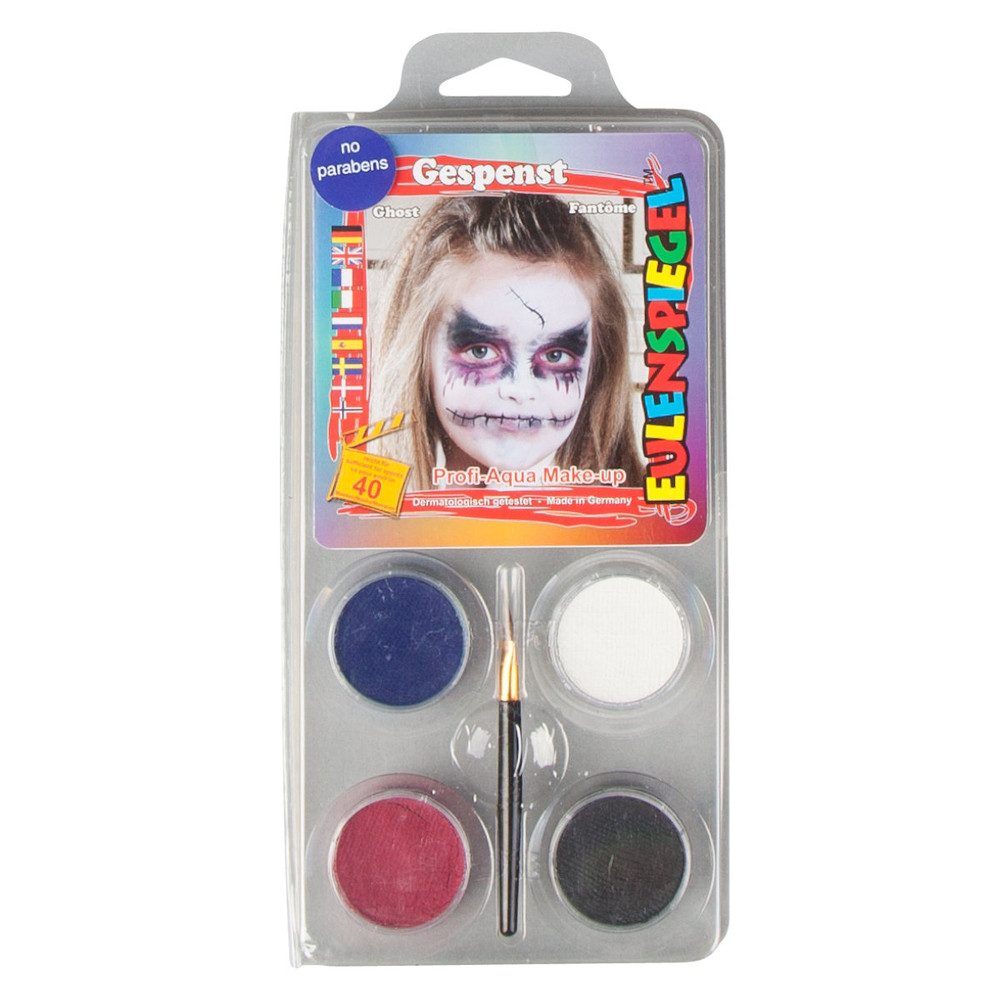Eulenspiegel Schmink-Set Schminkset - Gespenst - Make-up mit Zubehör