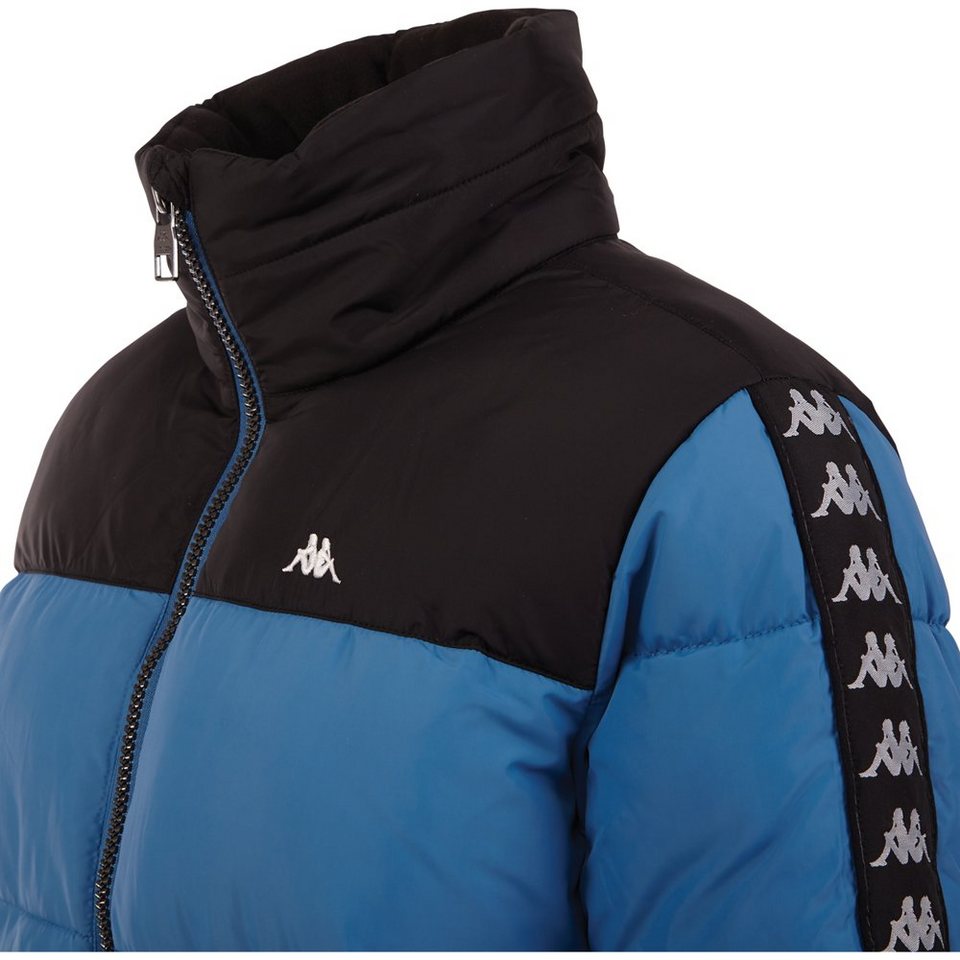 Kappa Steppjacke, Webband mit Logoaussage an den Armseiten