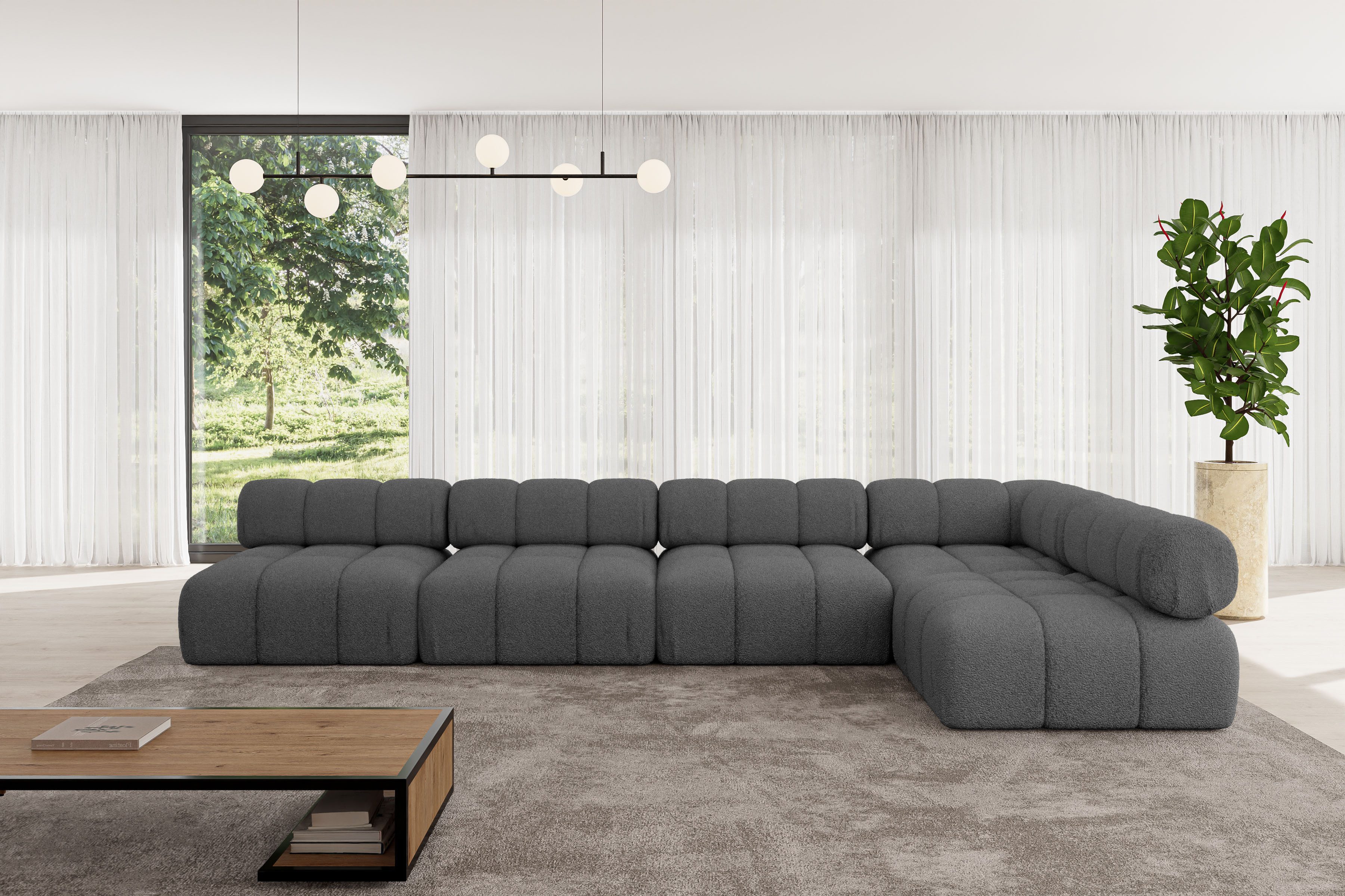 ALTDECOR Ecksofa Samaro-L3, Sofa Praktische Bequeme günstig online kaufen