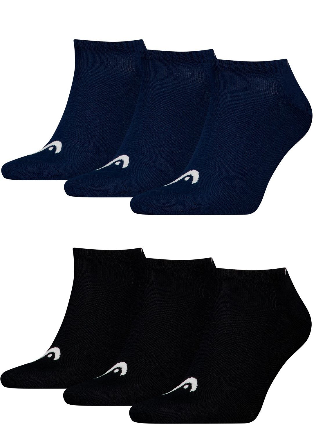Head Sneakersocken HEAD Herren Damen All Sports Sneaker Socken 6P (6-Paar, 6-er Pack)