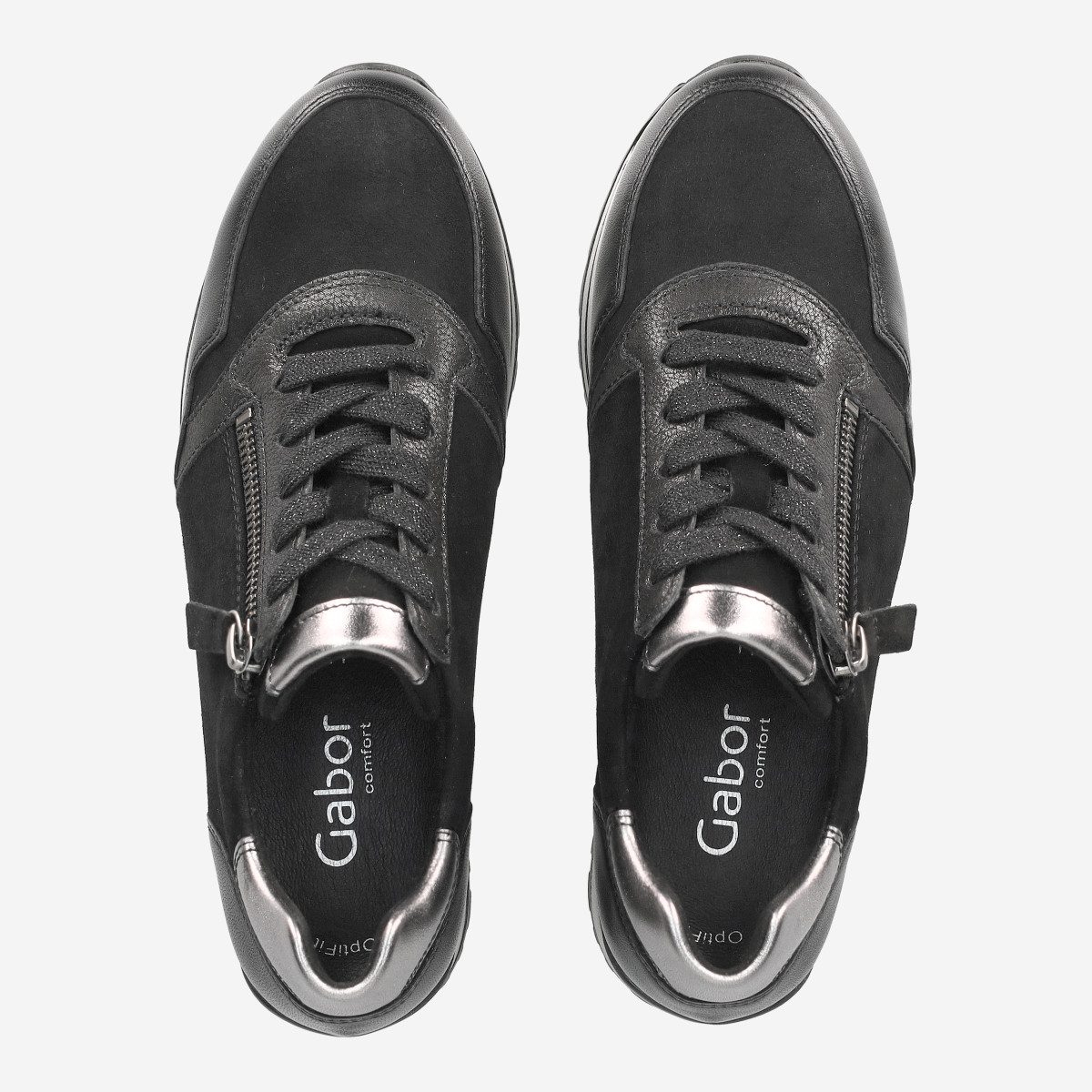 Gabor Gabor 6.528.37_7, Sneaker, Schwarz, Damen Sneaker