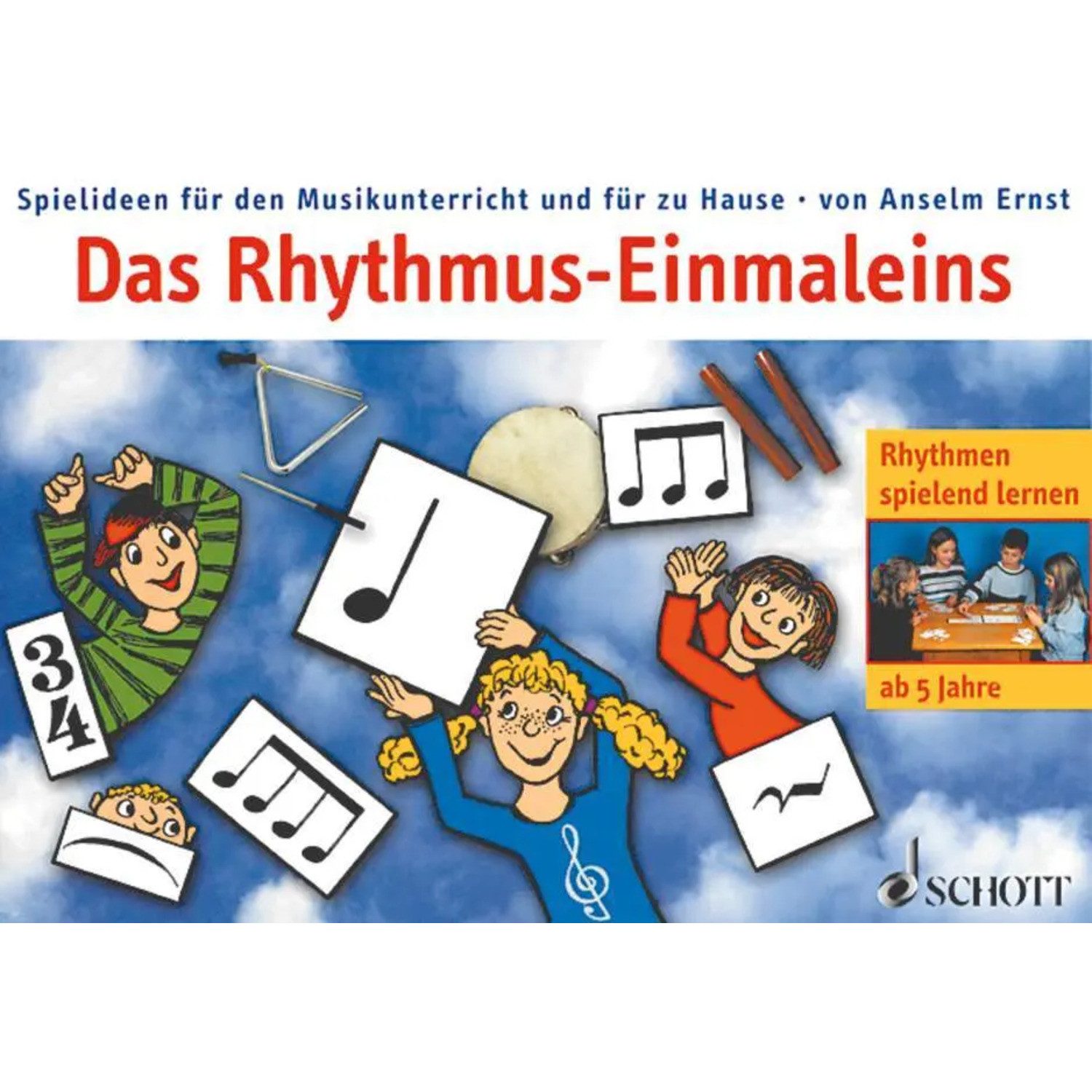 Schott Verlag Spiel Das Rhythmus-Einmaleins (Lernspiel)