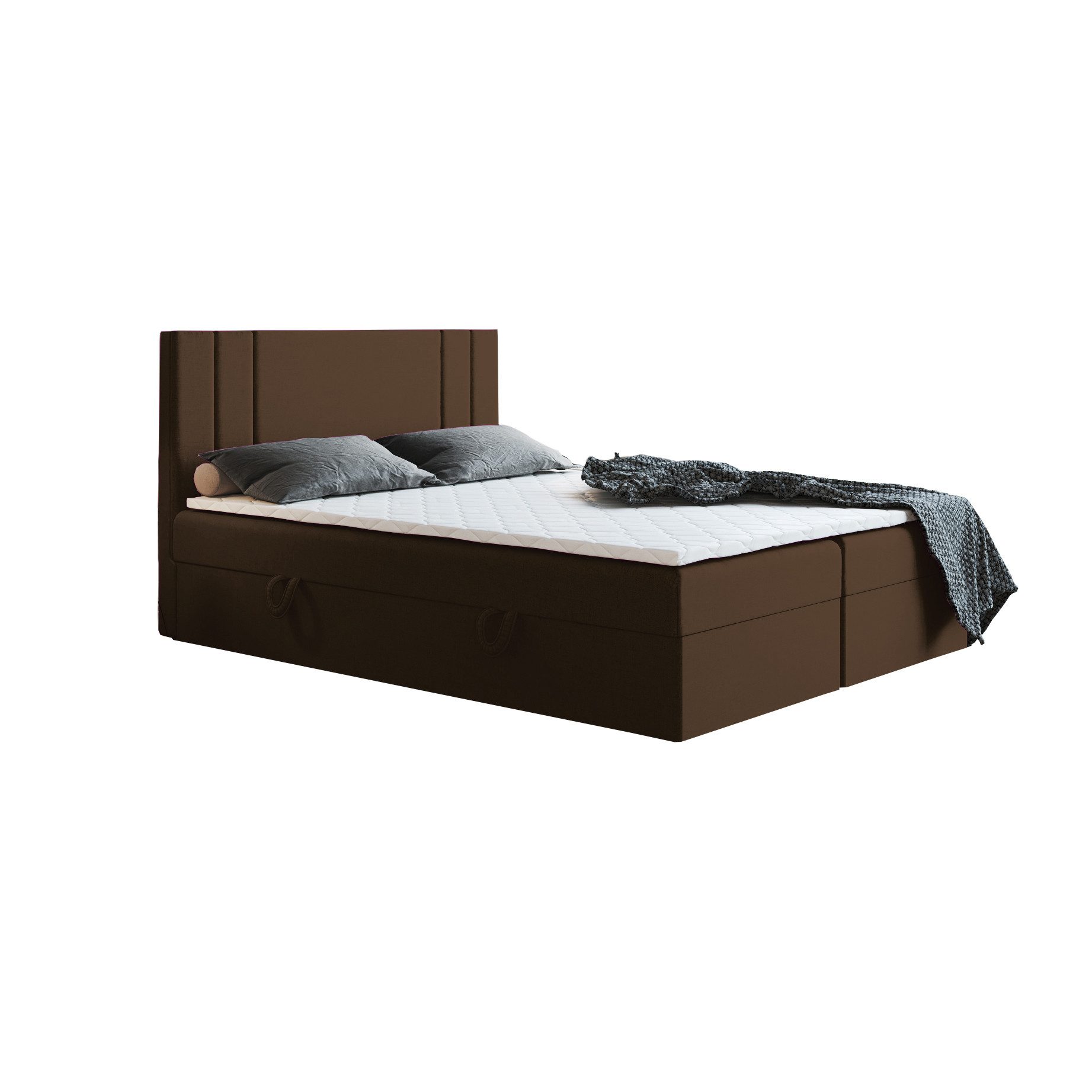 Godre Boxspringbett mit Bettkasten Nardo 120x200 günstig online kaufen