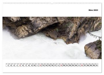 CALVENDO Wandkalender Kanada - Rocky Mountains - XXL Panoramen (Premium, hochwertiger DIN A2 Wandkalender 2023, Kunstdruck in Hochglanz)