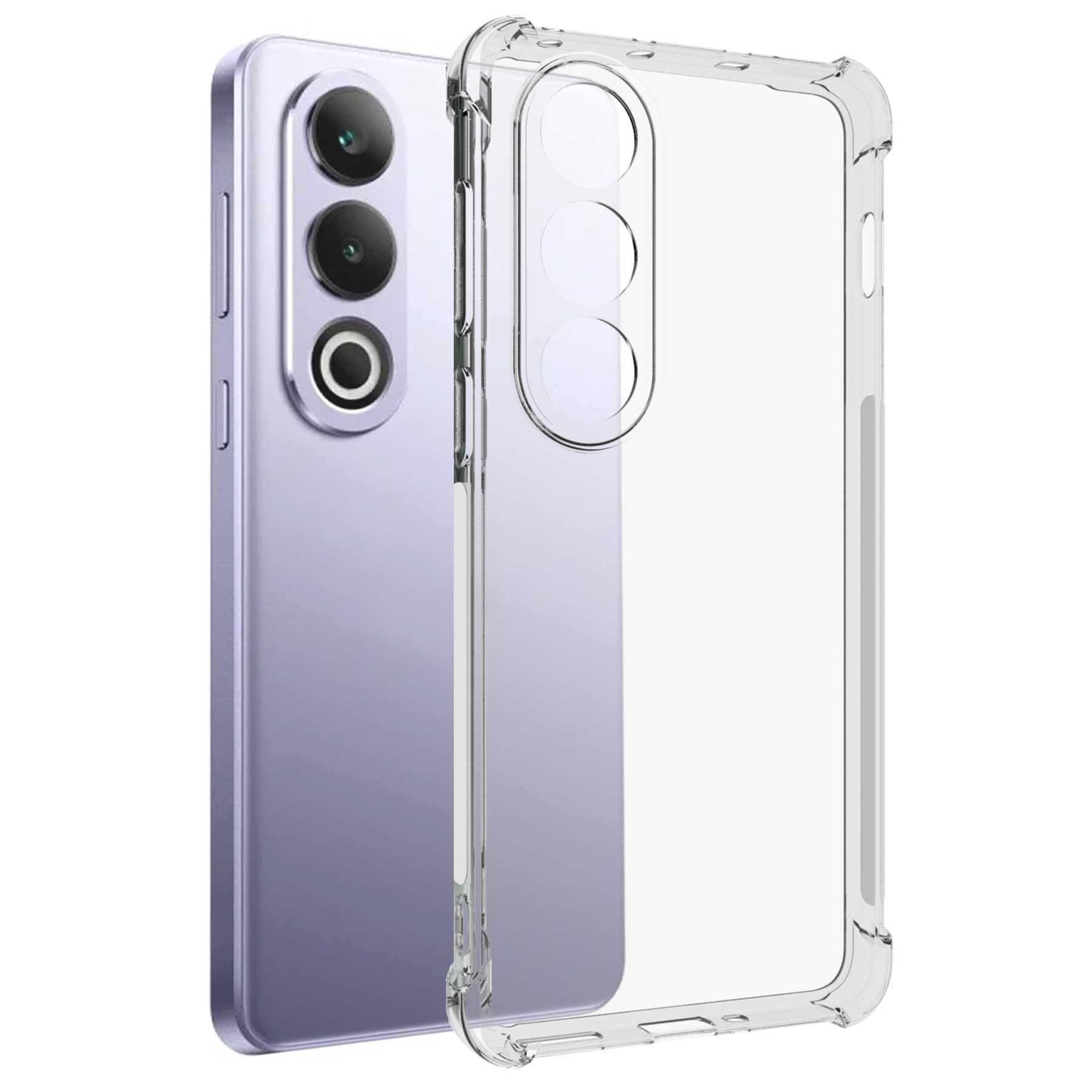 mtb more energy Smartphone-Hülle Clear Armor Case für OnePlus Ace 3V 5G, Transparente TPU Schutzhülle Case Backcover mit Anti-Shock Verstärkung