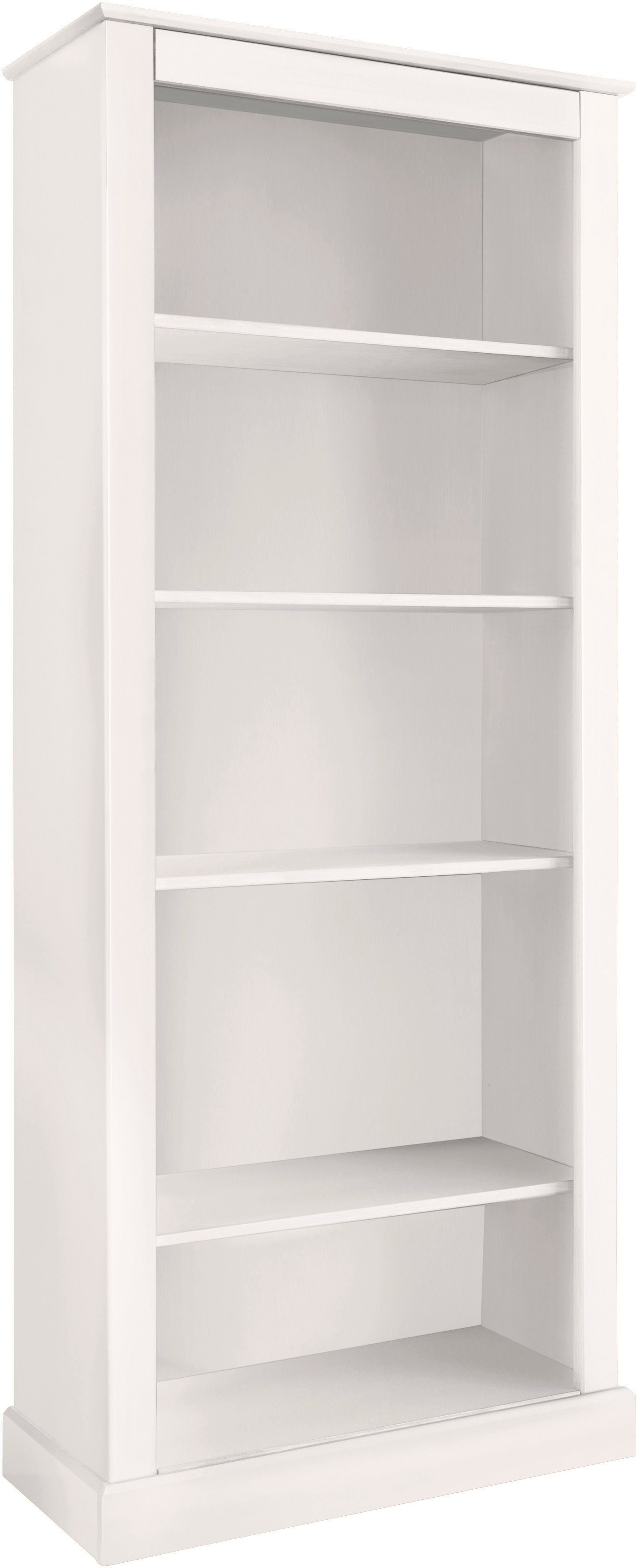 OTTO home Bücherregal Liotta, mit 4 verstellbare Einlegeböden, aus massivem Kiefernholz