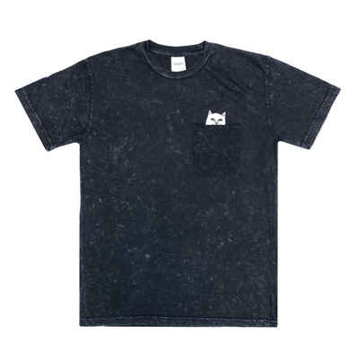 RIPNDIP T-Shirt »Lord Nermal Pocket - black mineral wash«