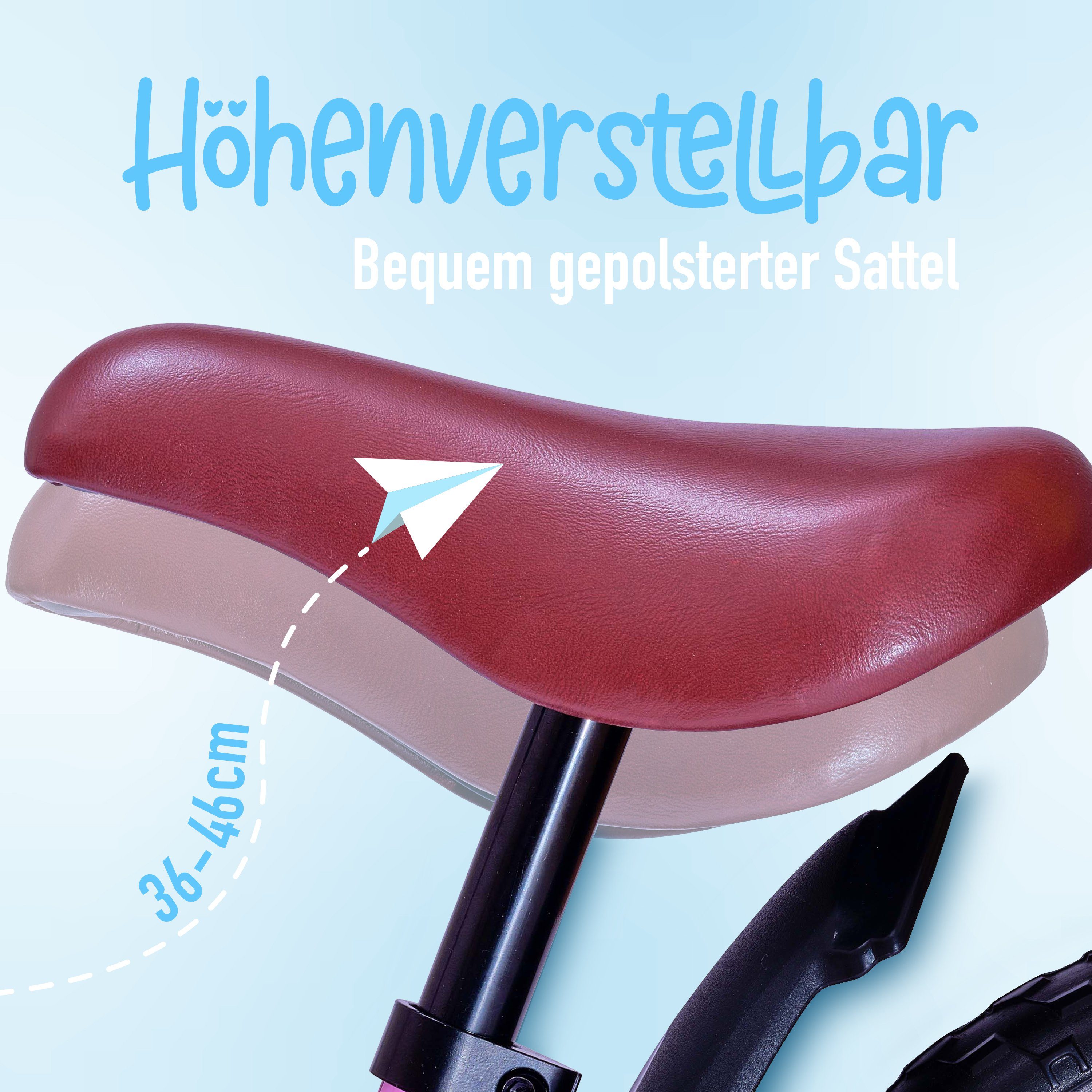 Apollo Laufrad Laufrad für Kinder Aviator 12 Zoll Zoll, leicht und stabil