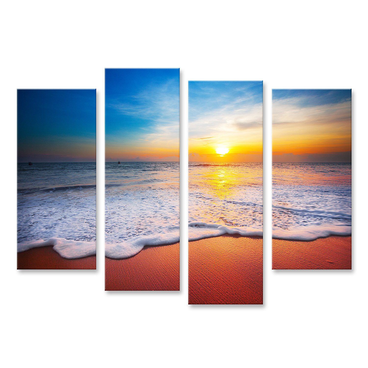 Leinwandbild Sonnenuntergang Meer Sonnenuntergang Meer Bilder