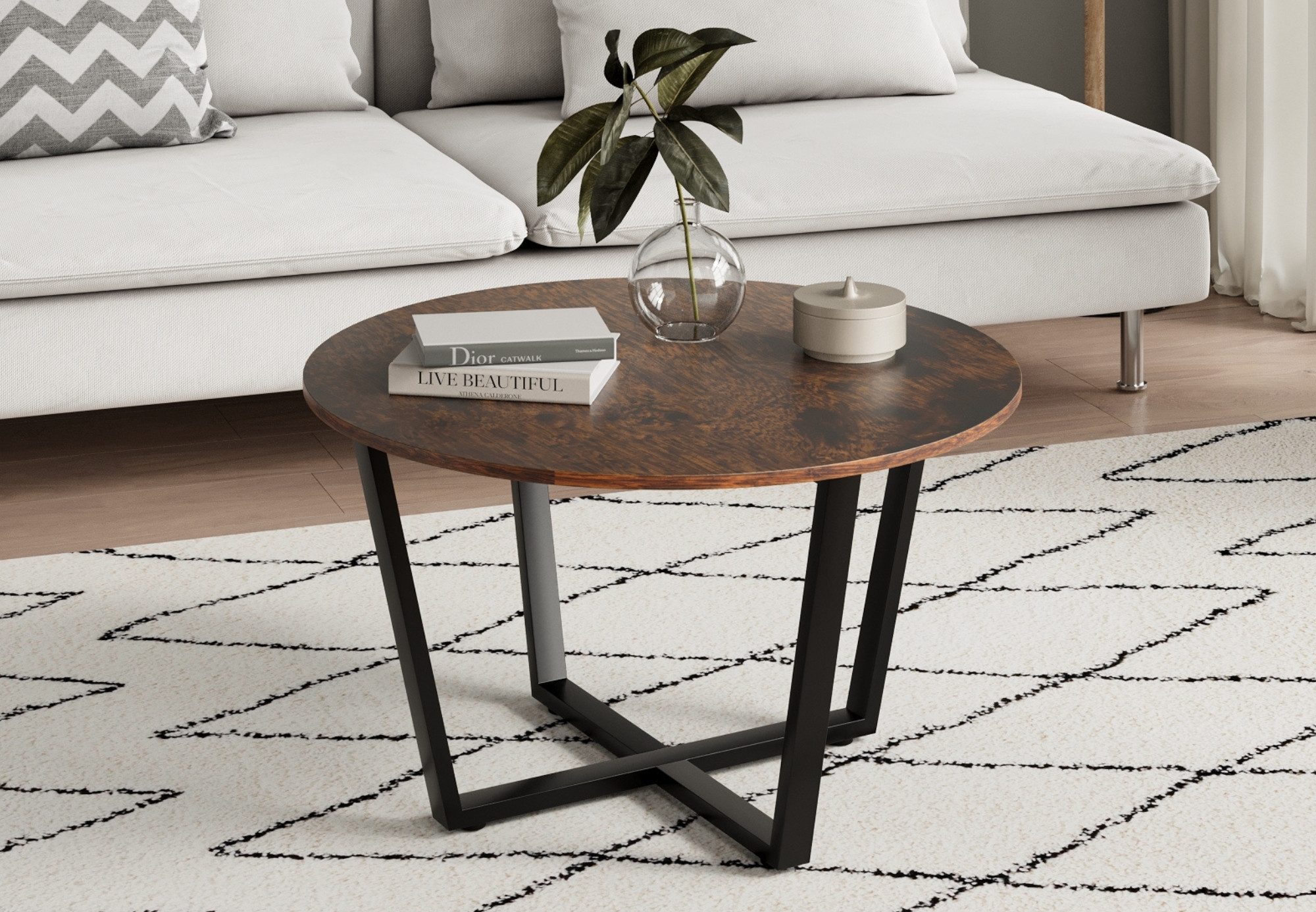 Home Collective Couchtisch Beistelltisch Wohnzimmertisch Tisch Couch, Sofat günstig online kaufen