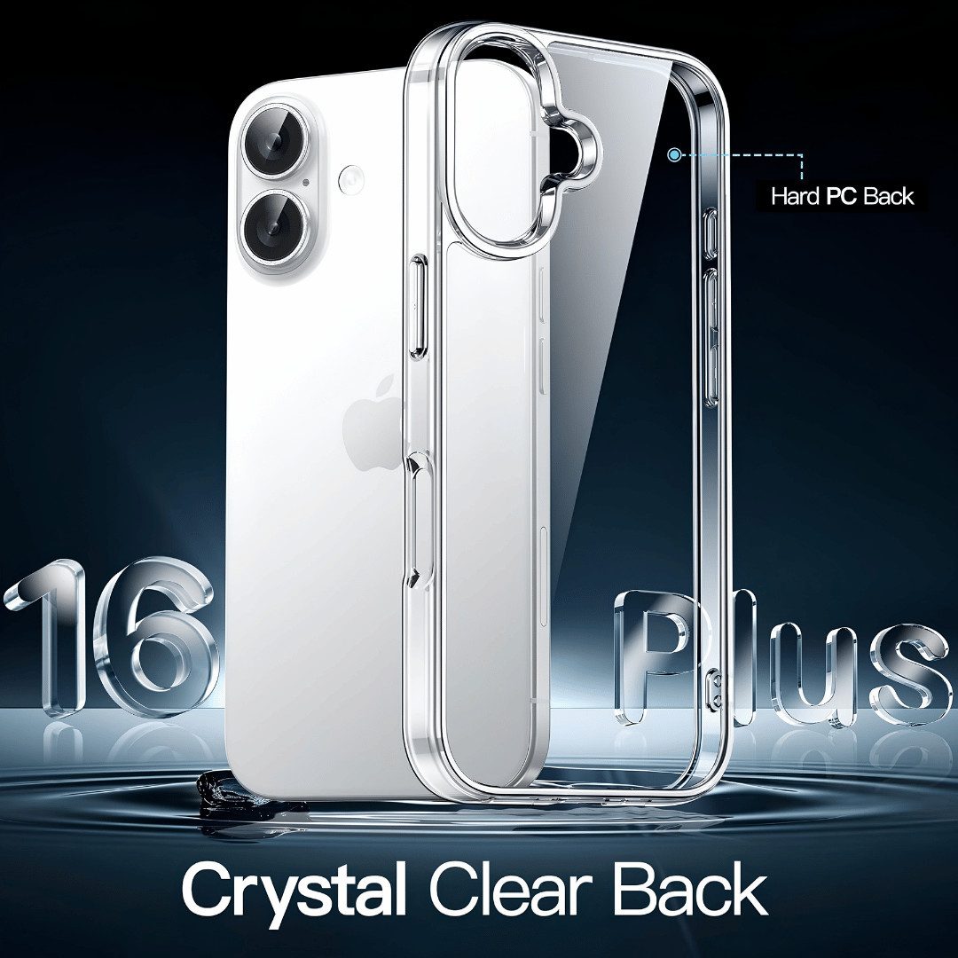 SmartUP Smartphone-Hülle + 2X Schutzglas für iPhone 16 Plus Panzerfolie Privacy Display Case 9H 6,7, integrierter Kameraschutz, präzise Aussparungen – Bild 4 von 5