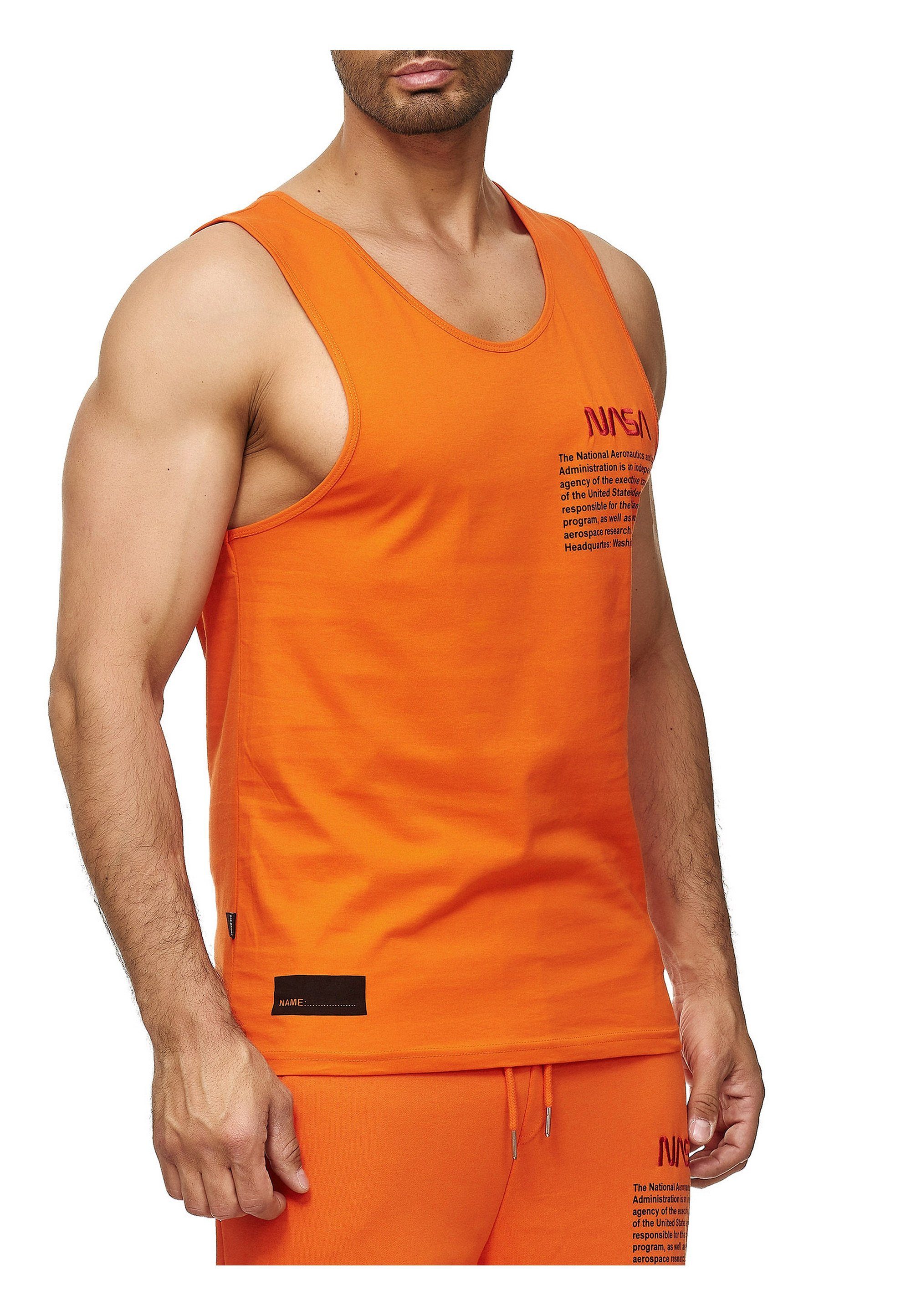 RedBridge Tanktop Tulsa mit lässigem NASA-Print