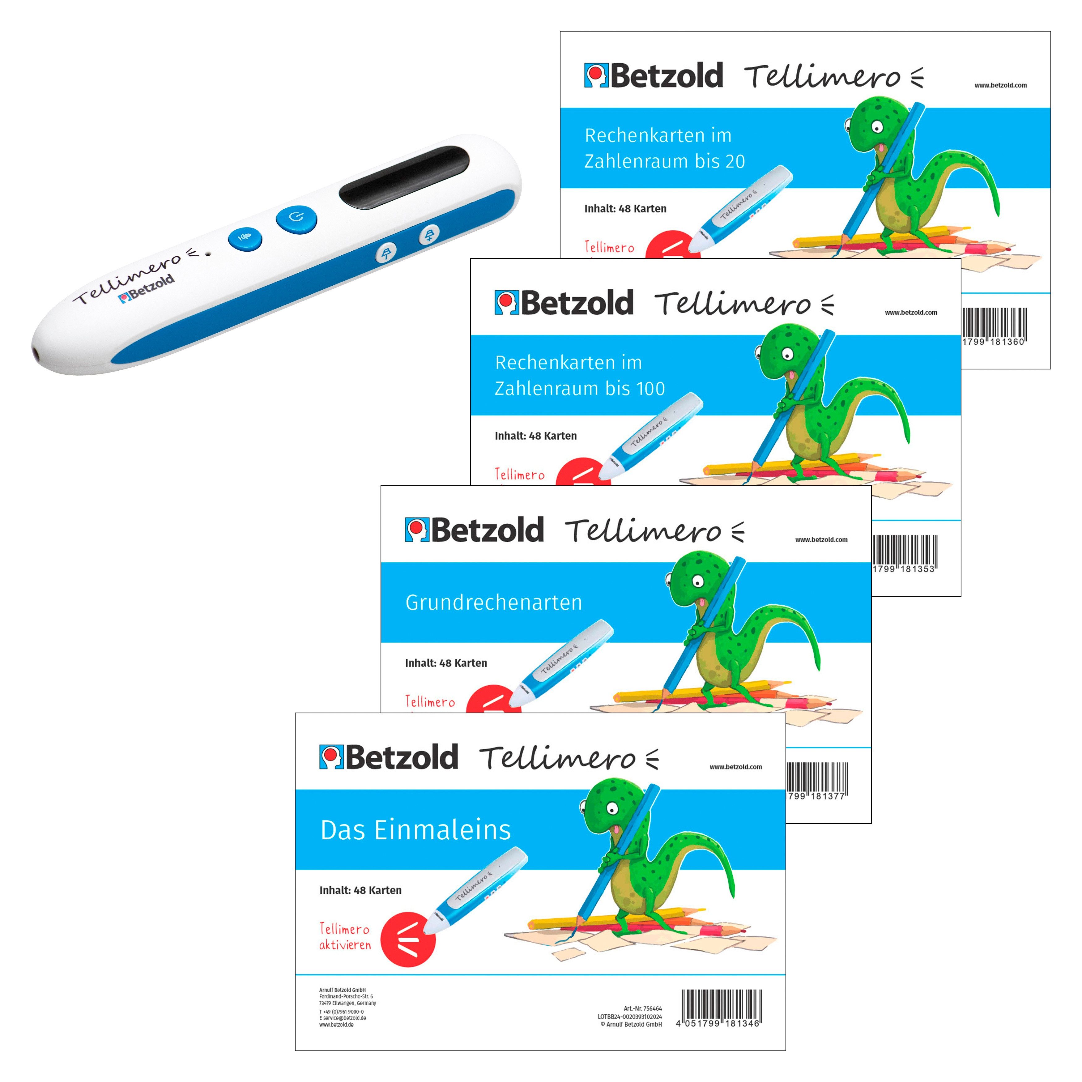 Tellimero Lernspielzeug EDU Starterset Mathematik Lernstift