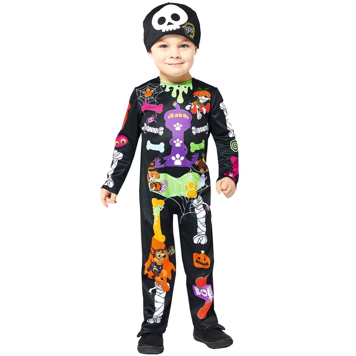 Riethmüller Kostüm Paw Patrol Halloween Skelett bunt