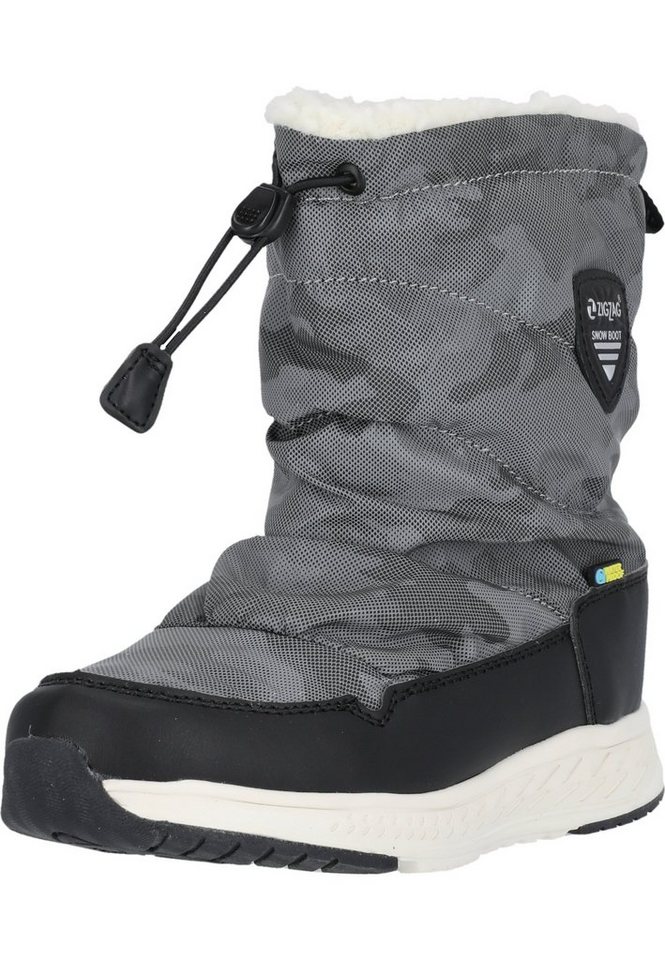 ZIGZAG Sanen Kids Stiefel mit reflektierendem Obermaterial, Perfekte  Ausstattung für nass-kalte Tage in Herbst und Winte