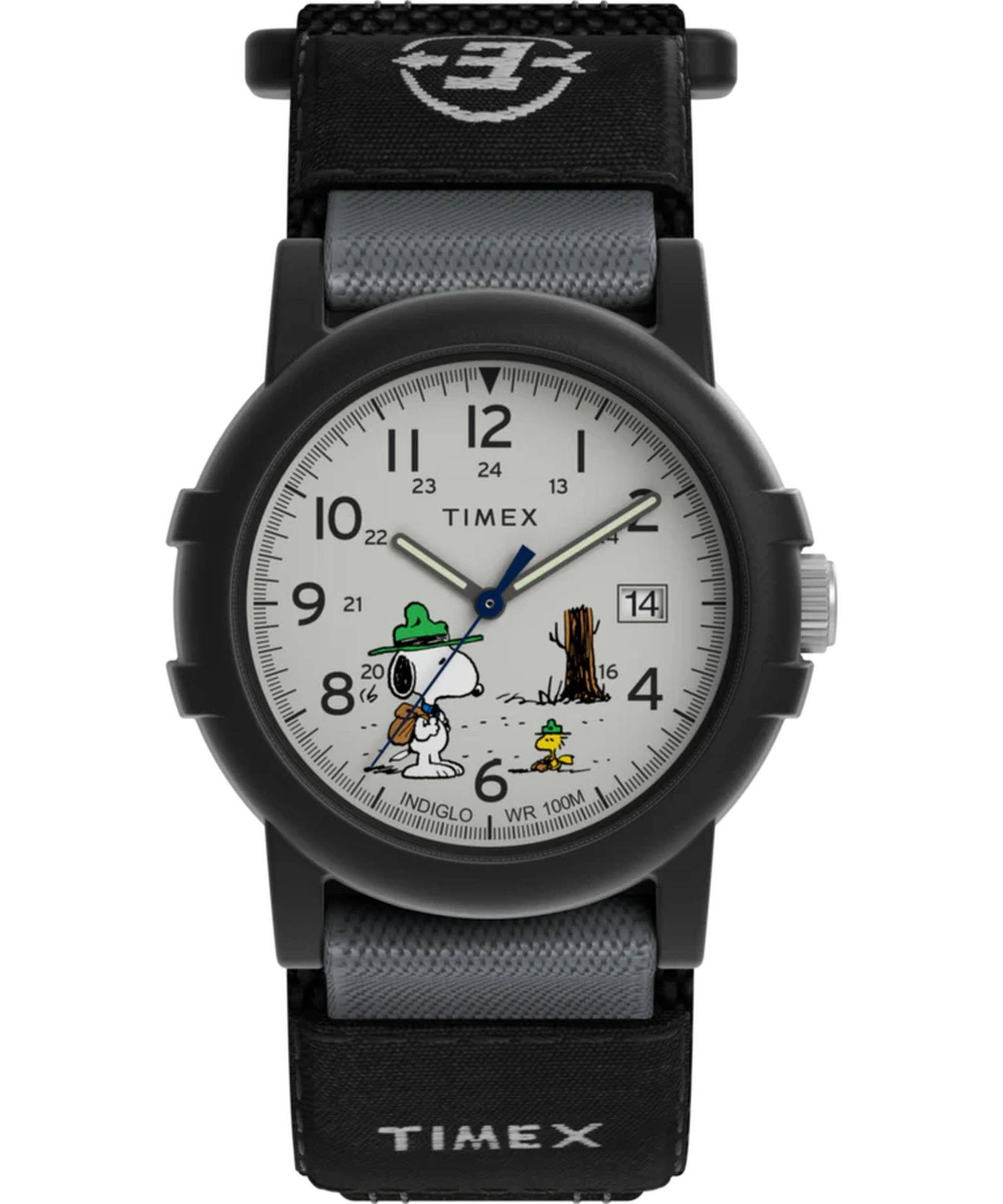 Timex Quarzuhr Expedition Camper / Peanuts
