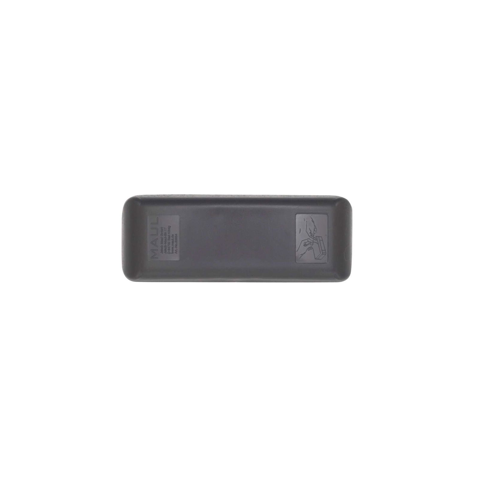 MAUL Reinigungsschwamm Tafelwischer MAULwipe L, 12-lagiges Vlies, 14,4x5,4 cm