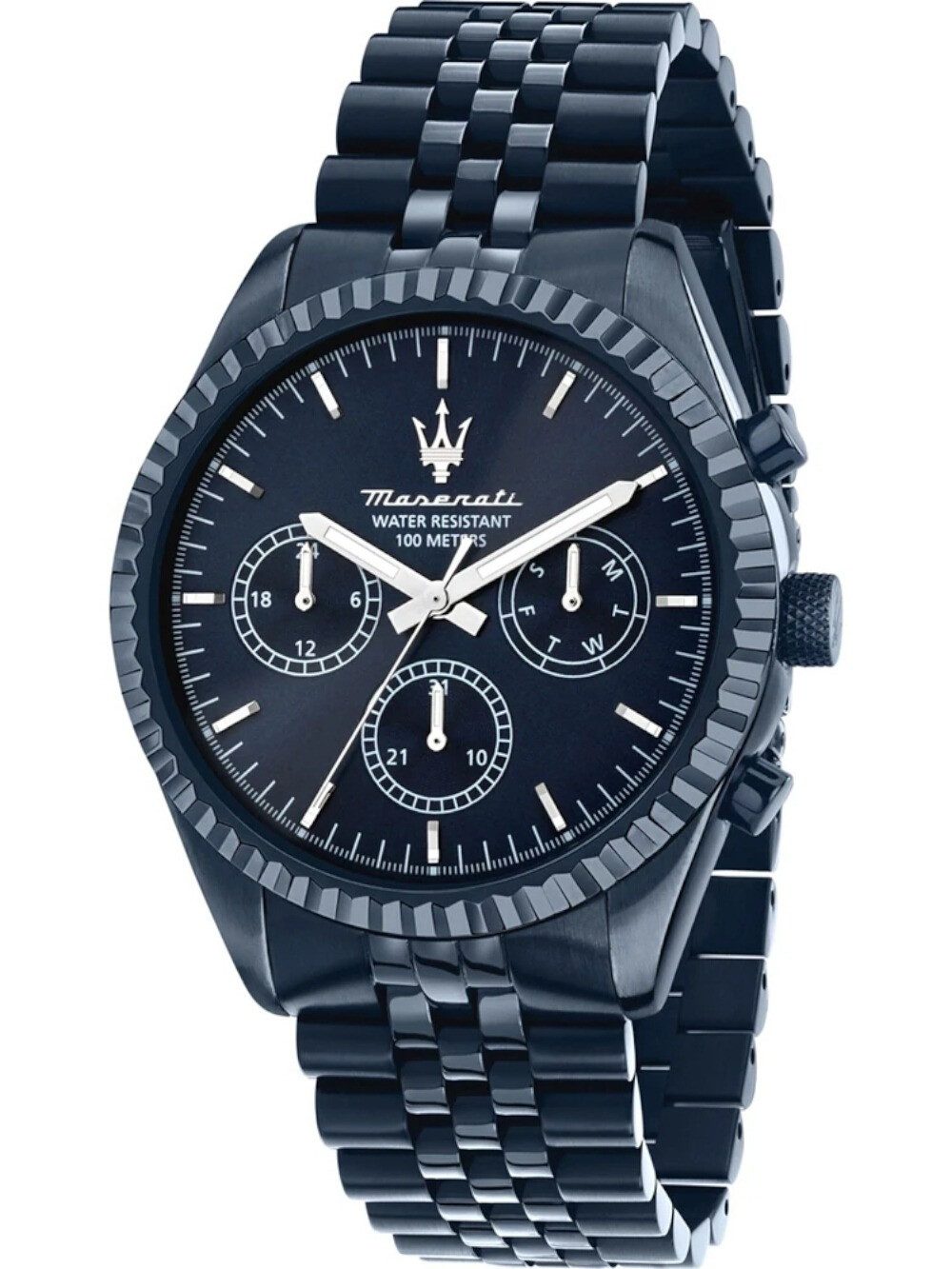MASERATI Quarzuhr Maserati R8873600011 Herrenuhr Competizione Chronograph 43mm 10ATM Maserati R8873600011 Herrenuhr Competizione Chronograph 43mm 10ATM