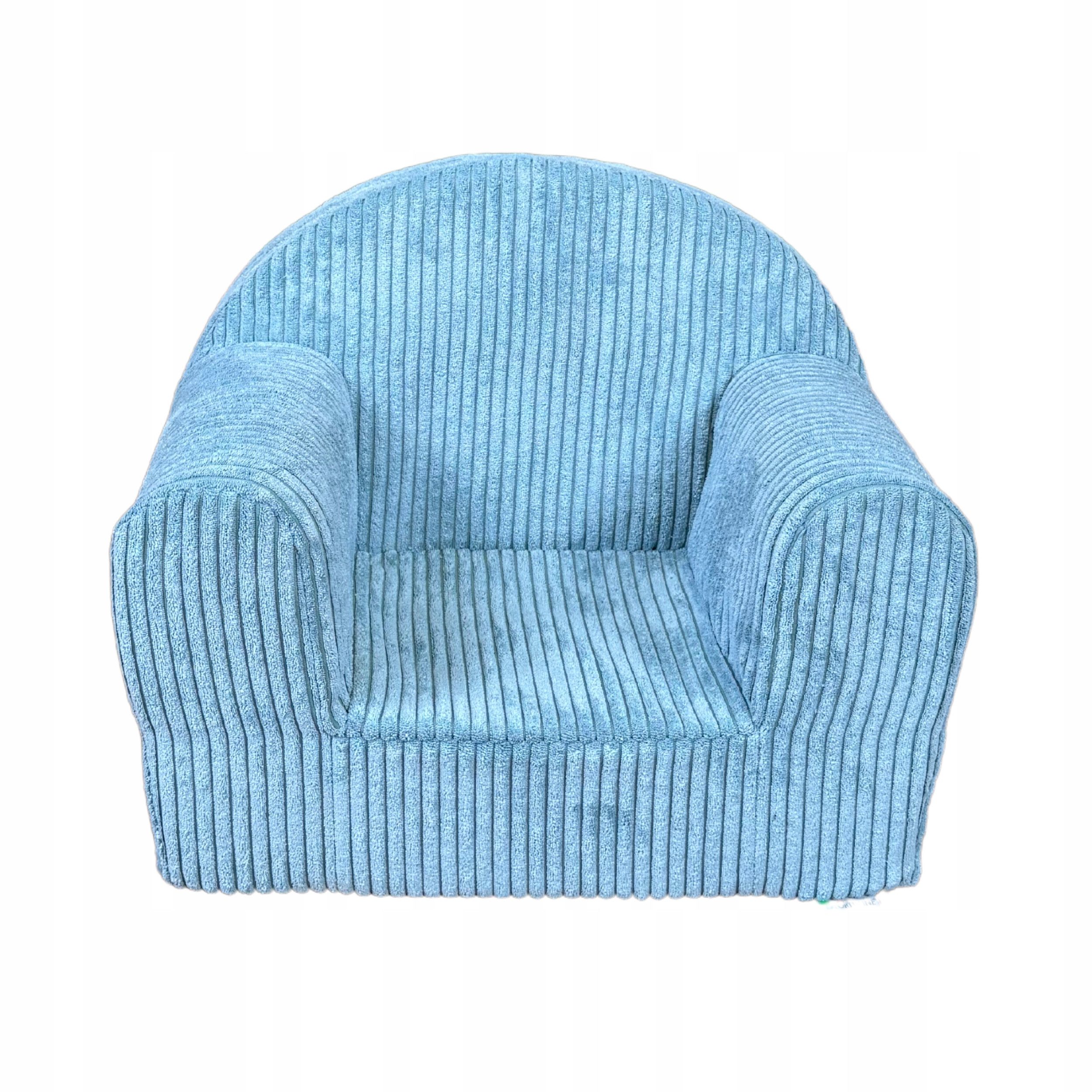 FORTISLINE Kindersessel Kindersessel Mini in Cord Komfort und Stil Türkis Kinderzimmer