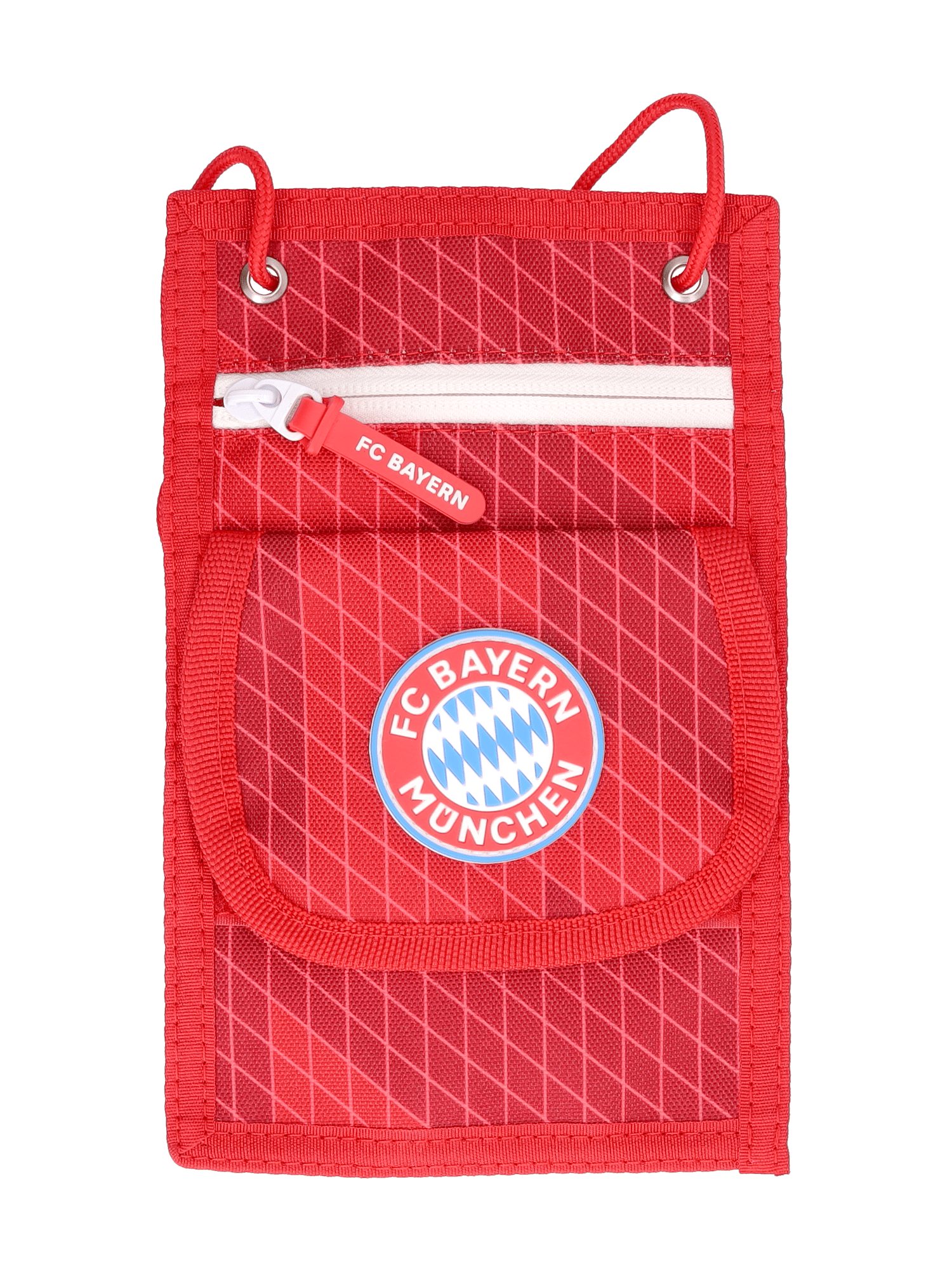 FC Bayern München Geldbörse FC Bayern München I Brustbeutel I Geldbeutel I Kinder I Unisex I Rot