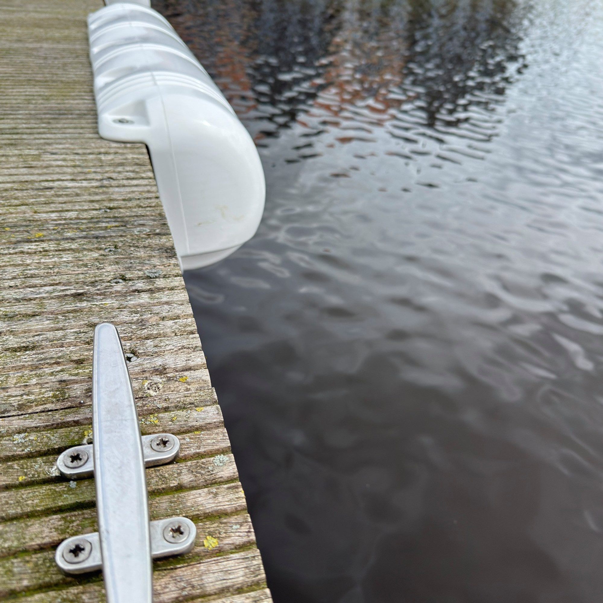 Osculati Motorboot Boot Stegfender Lang Aufblasbar Kanten Boxenfender Fender Weiß 90cm