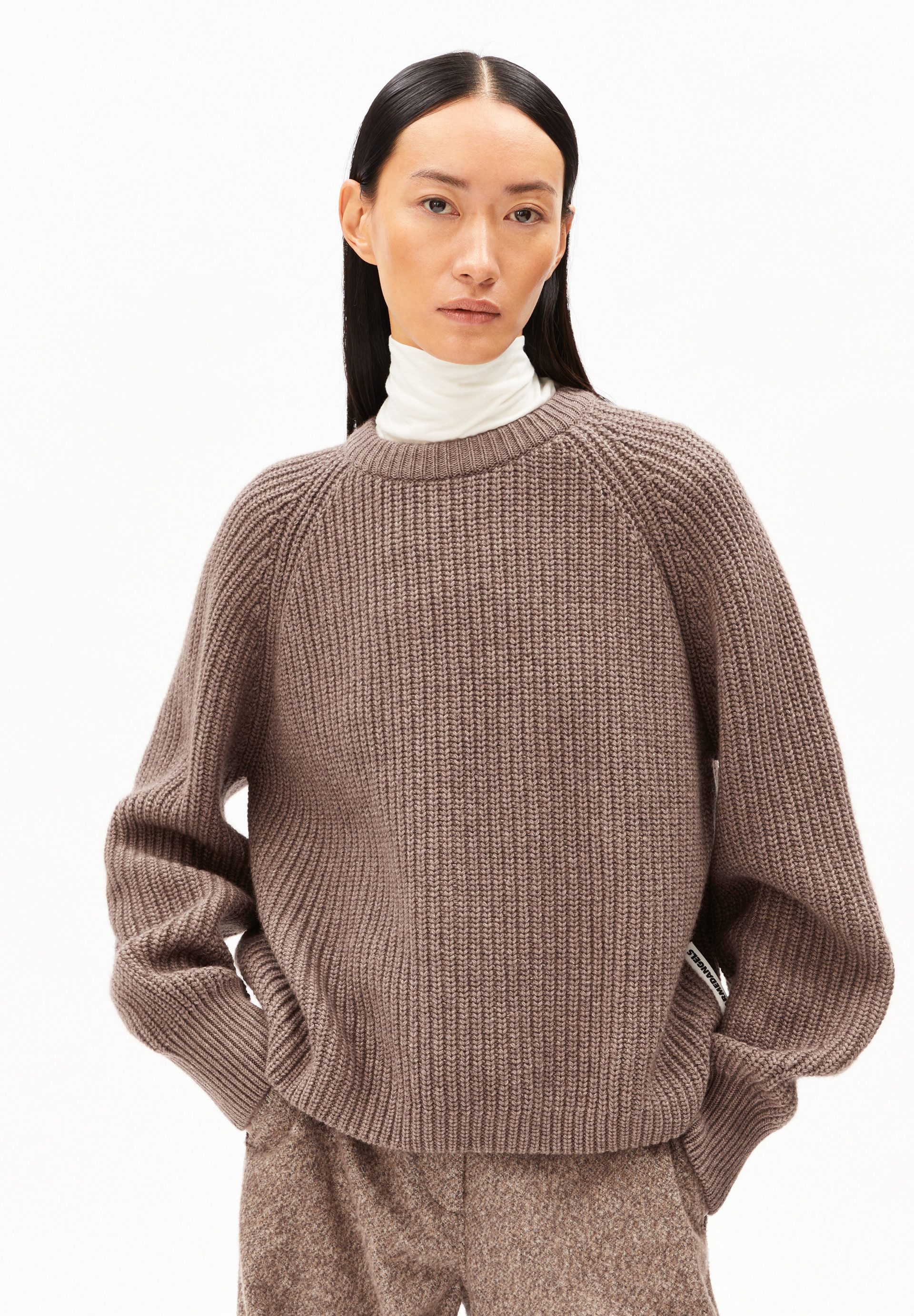 Armedangels Strickpullover KAAGI Pullover aus Bio-Woll Mix Loose Fit (Loose günstig online kaufen