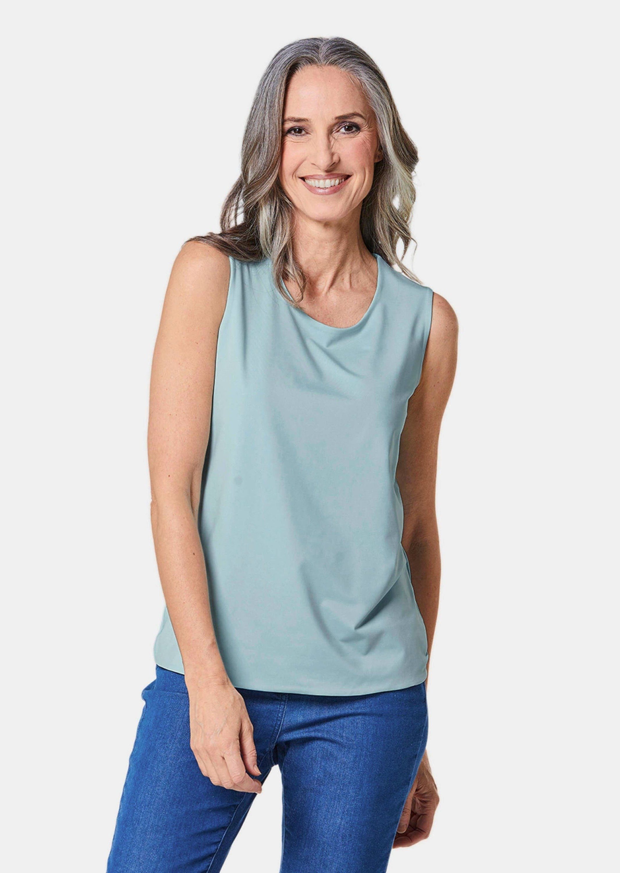 GOLDNER Shirttop Gepflegtes Top in formstabiler günstig online kaufen